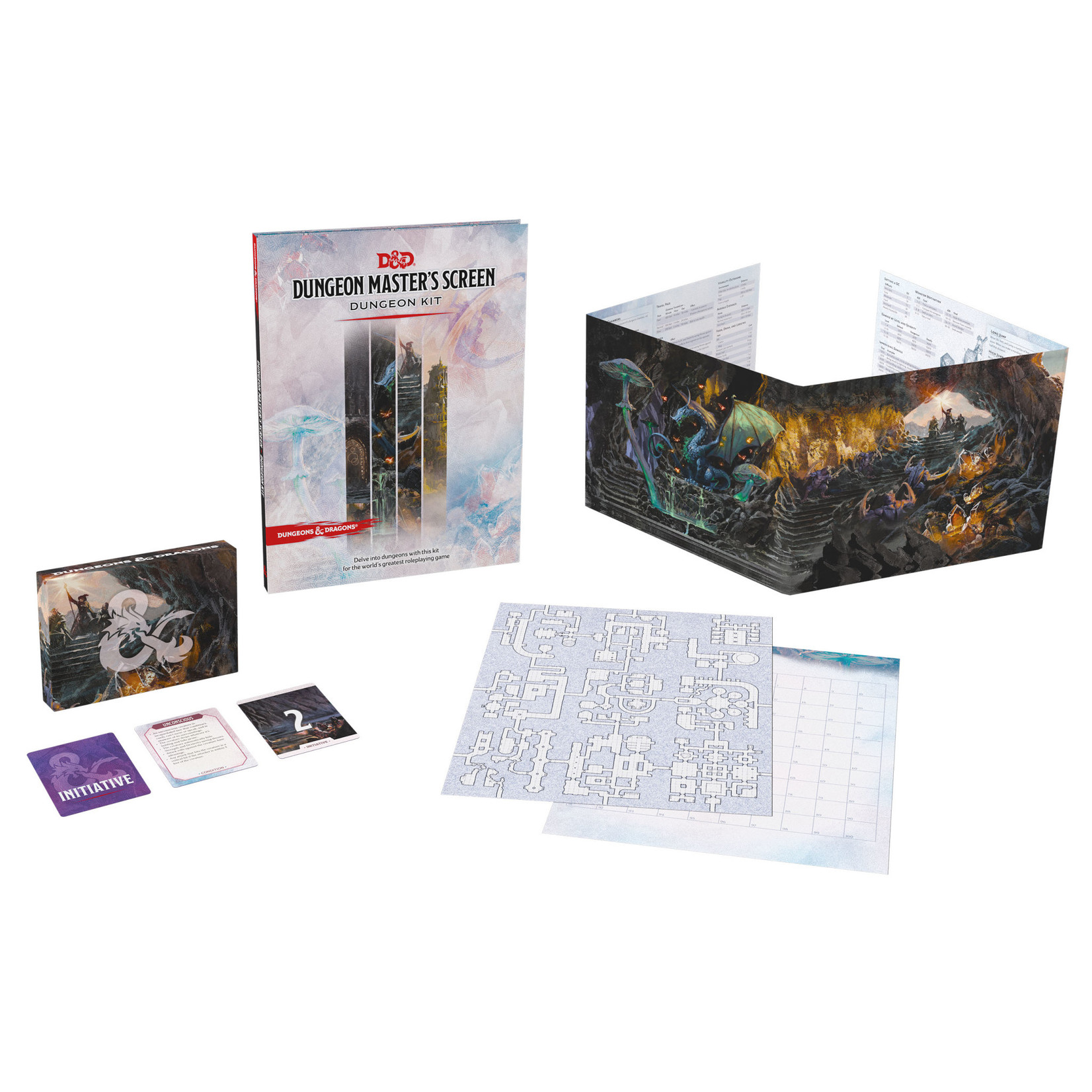 Dungeons & Dragons Dungeons & Dragons – Dungeon Master's Screen, Dungeon Kit (5th Edition)