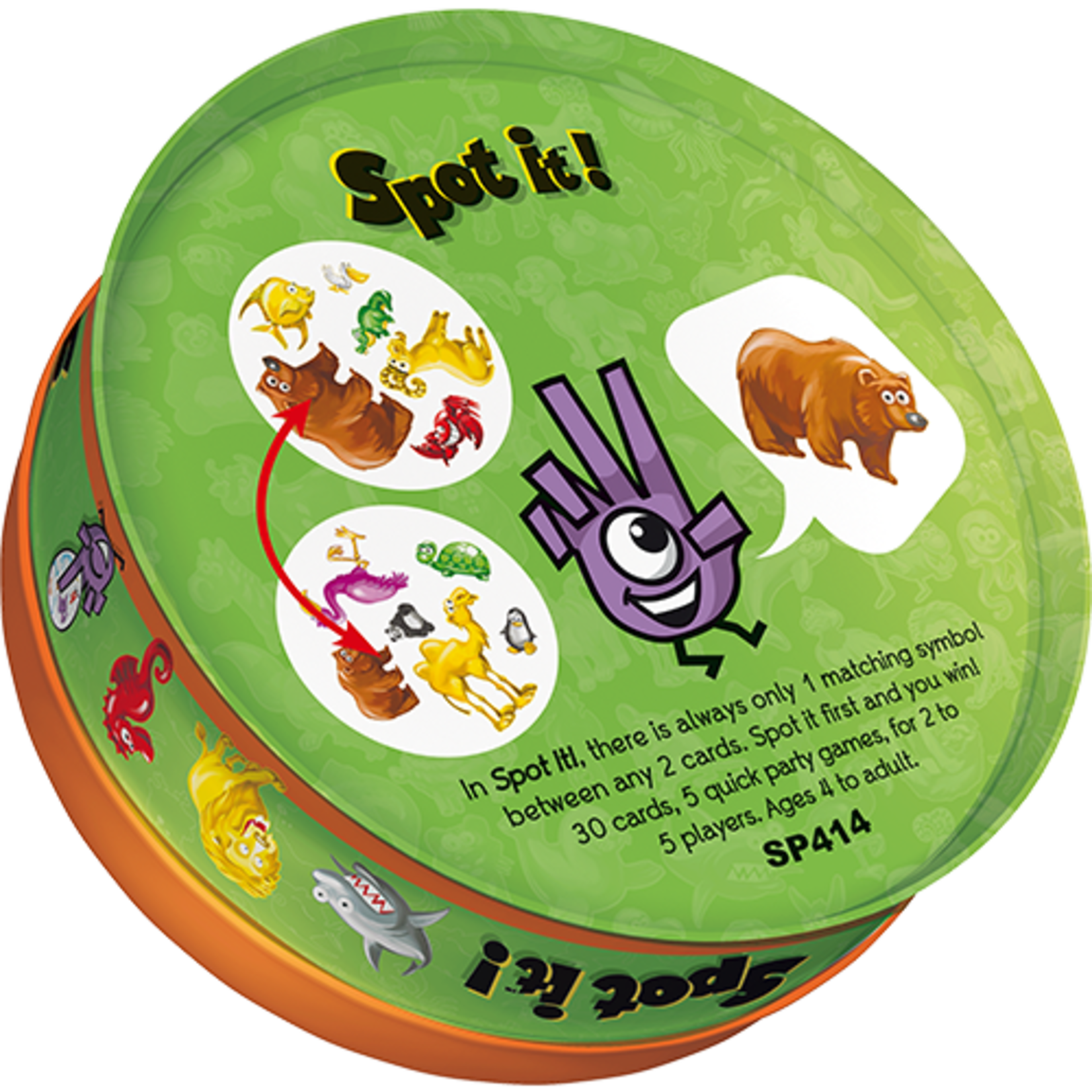 Zygomatic Spot it! Animals Jr. (Eco-Sleeve)