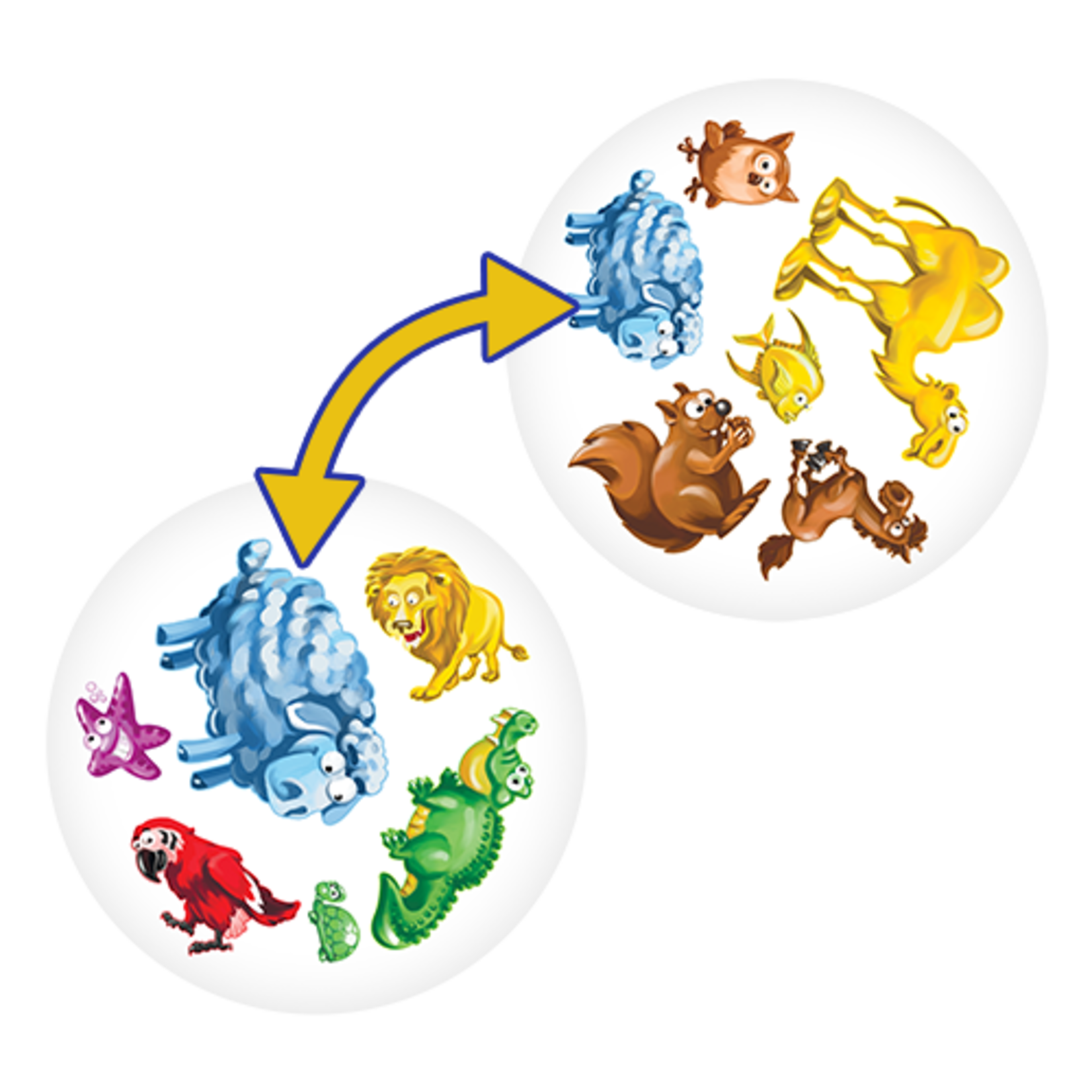 Zygomatic Spot it! Animals Jr. (Eco-Sleeve)