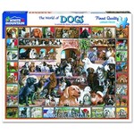 White Mountain Puzzles World of Dogs, 1000-Piece Jigsaw Puzzle