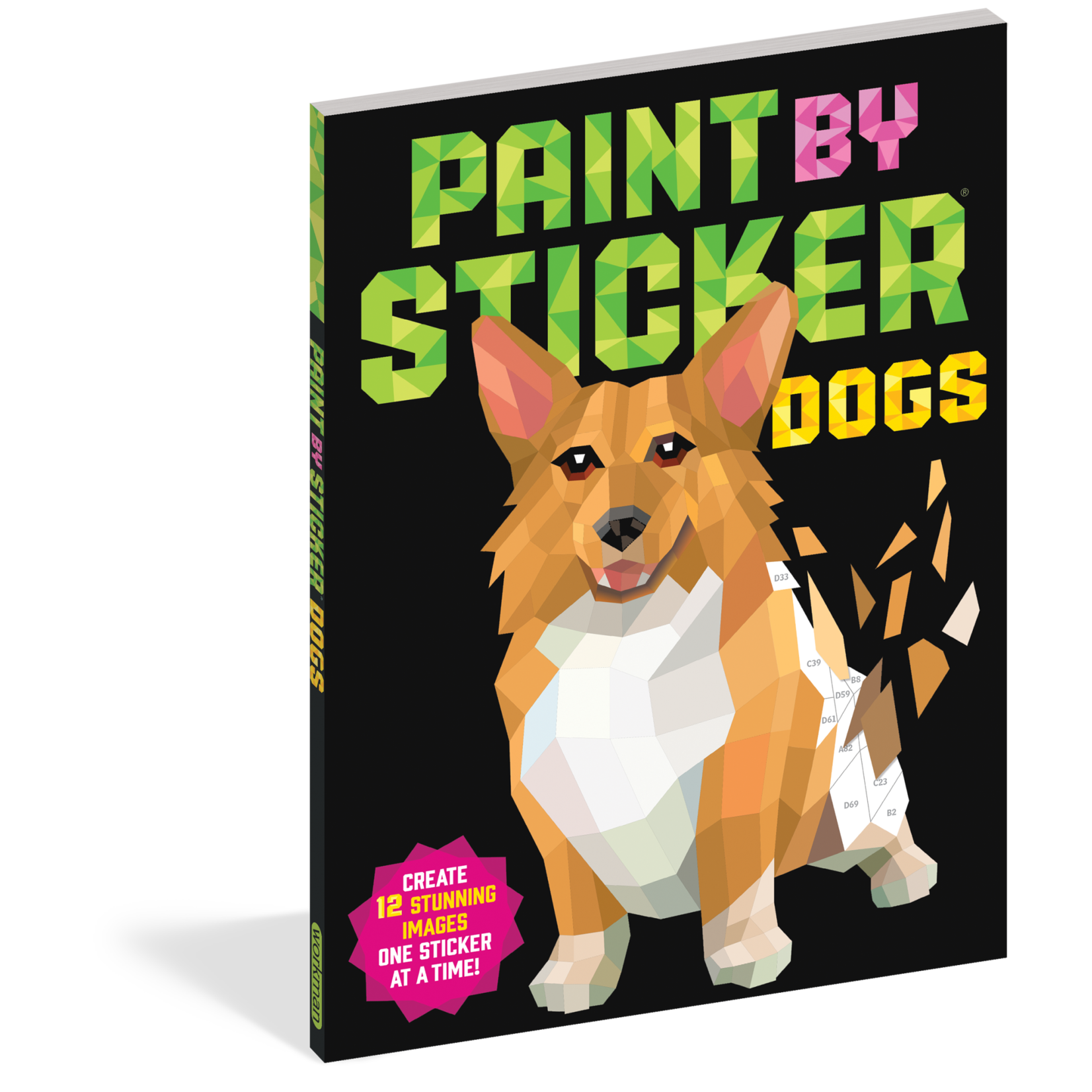 Workman Publishing Paint by Sticker: Dogs