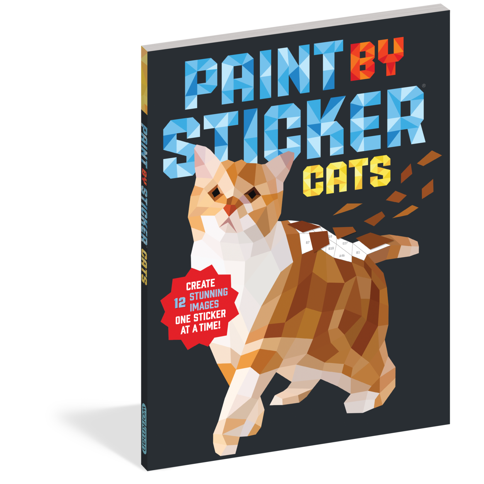 Workman Publishing Paint by Sticker: Cats