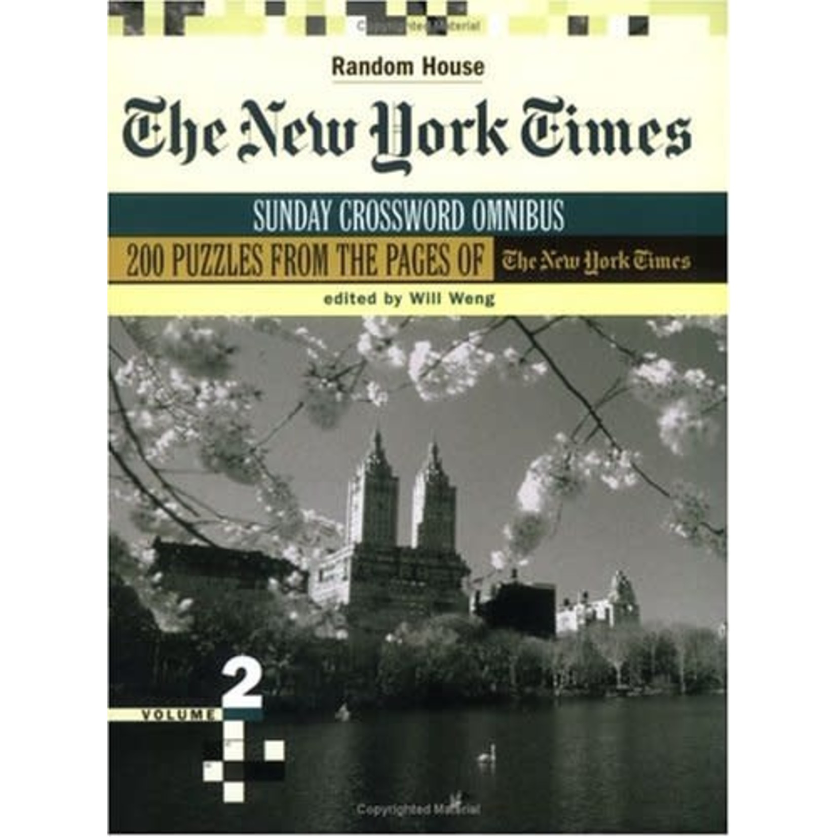 Penguin Random House New York Times Sunday Crossword Omnibus: Vol 2