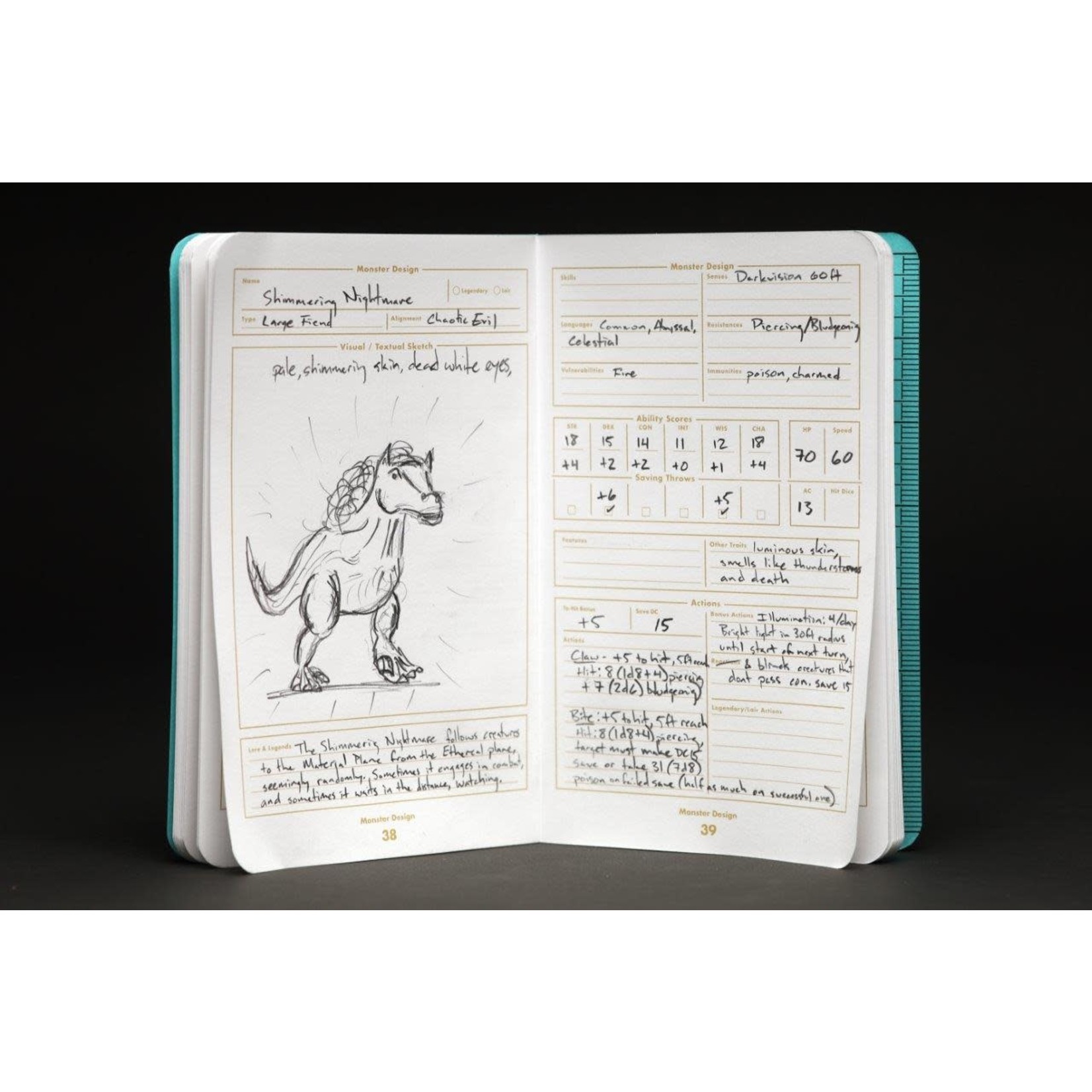 Field Notes Monster/Encounters Journals (5th Edition, Set of 2)