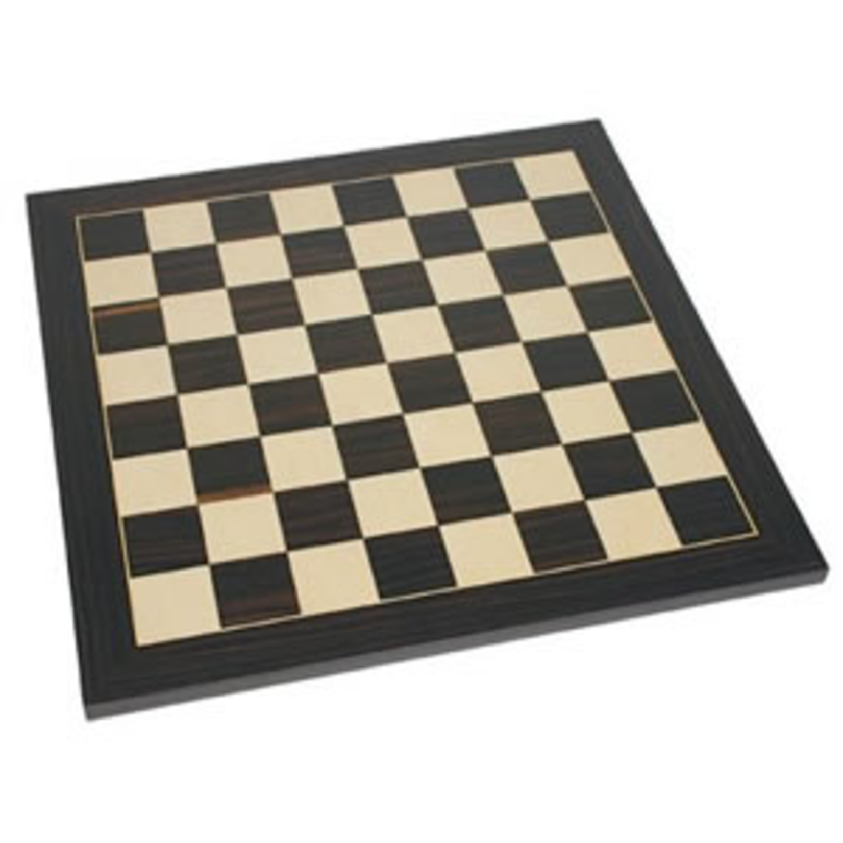 Wood Expressions 15-Inch Chess Board (Zebra & Natural Wood)