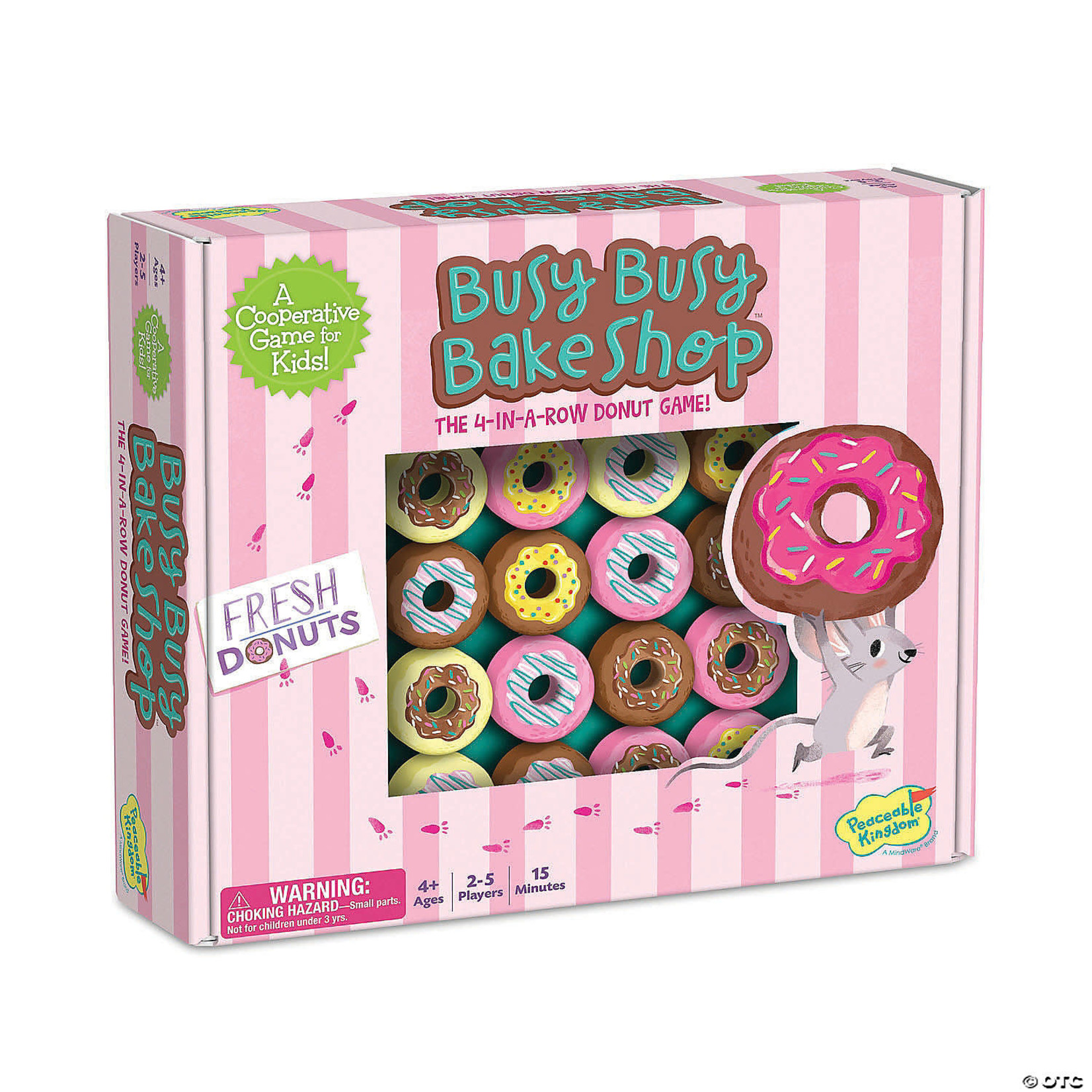 Mindware Busy Busy Bake Shop: The 4-in-a-Row Donut Game