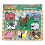 Melissa and Doug Chunky Puzzle: Farm Animals