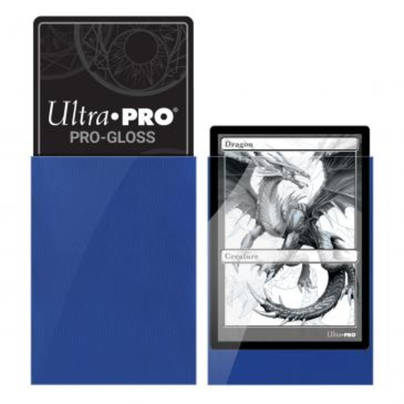 Ultra Pro Card Sleeves: PRO-Gloss Solid Blue, Standard (50 Count)