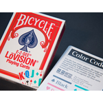 Bicycle Poker Playing Cards: E-Z-See Lovision (Jumbo)