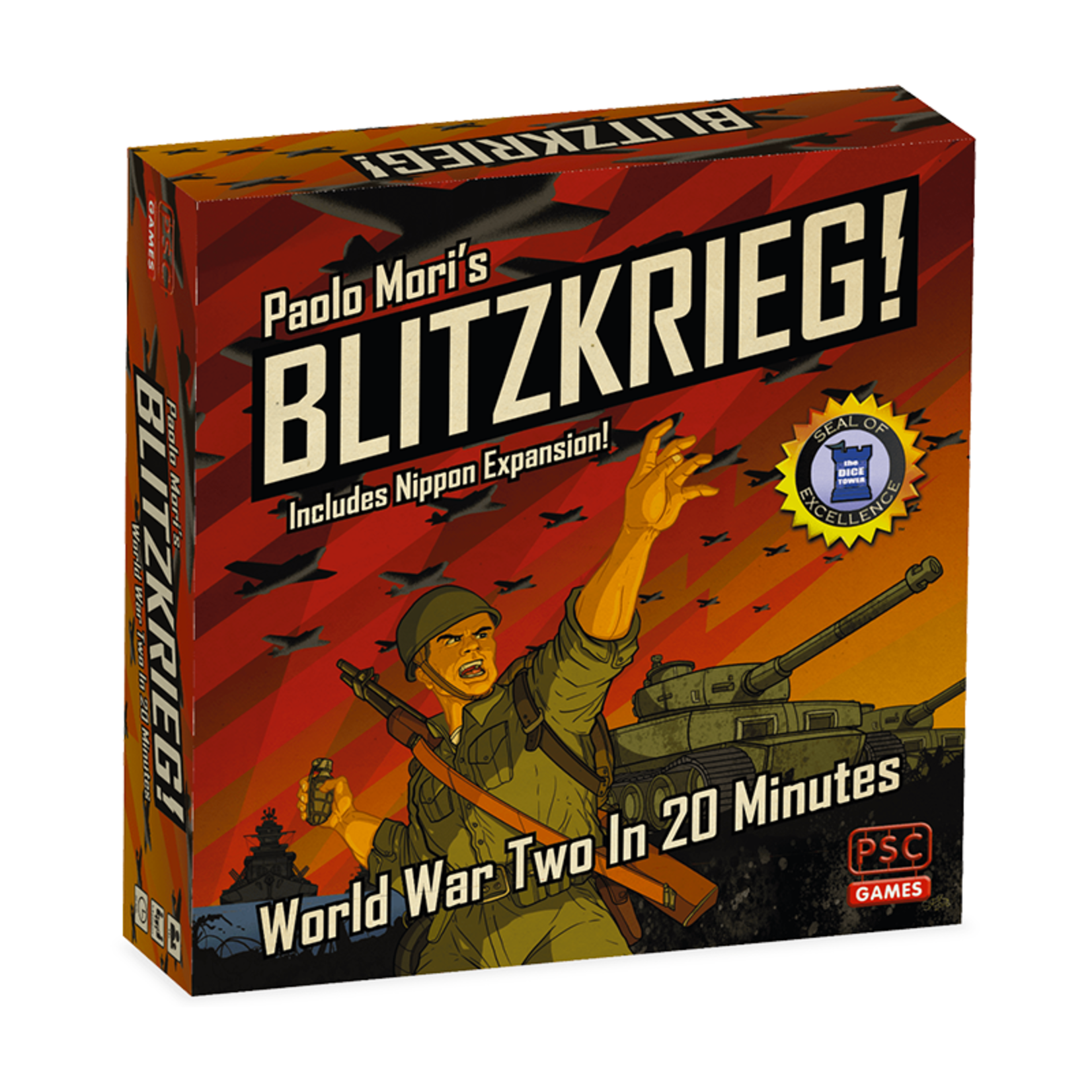 PSC Games Blitzkrieg: Square Edition – World War Two in 20 Minutes!