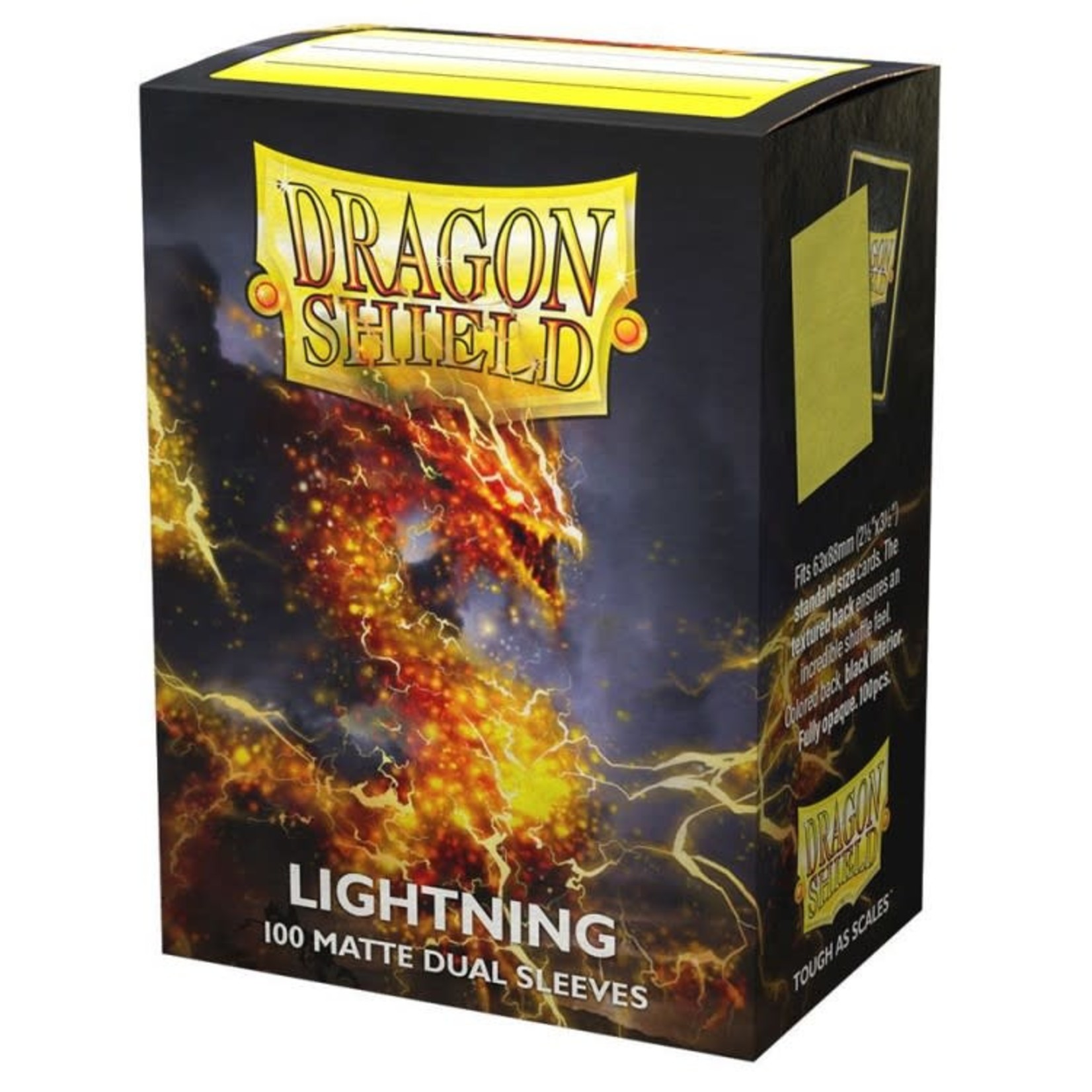 Dragon Shield Card Sleeves: Matte Lightning, Dual (100 Count)
