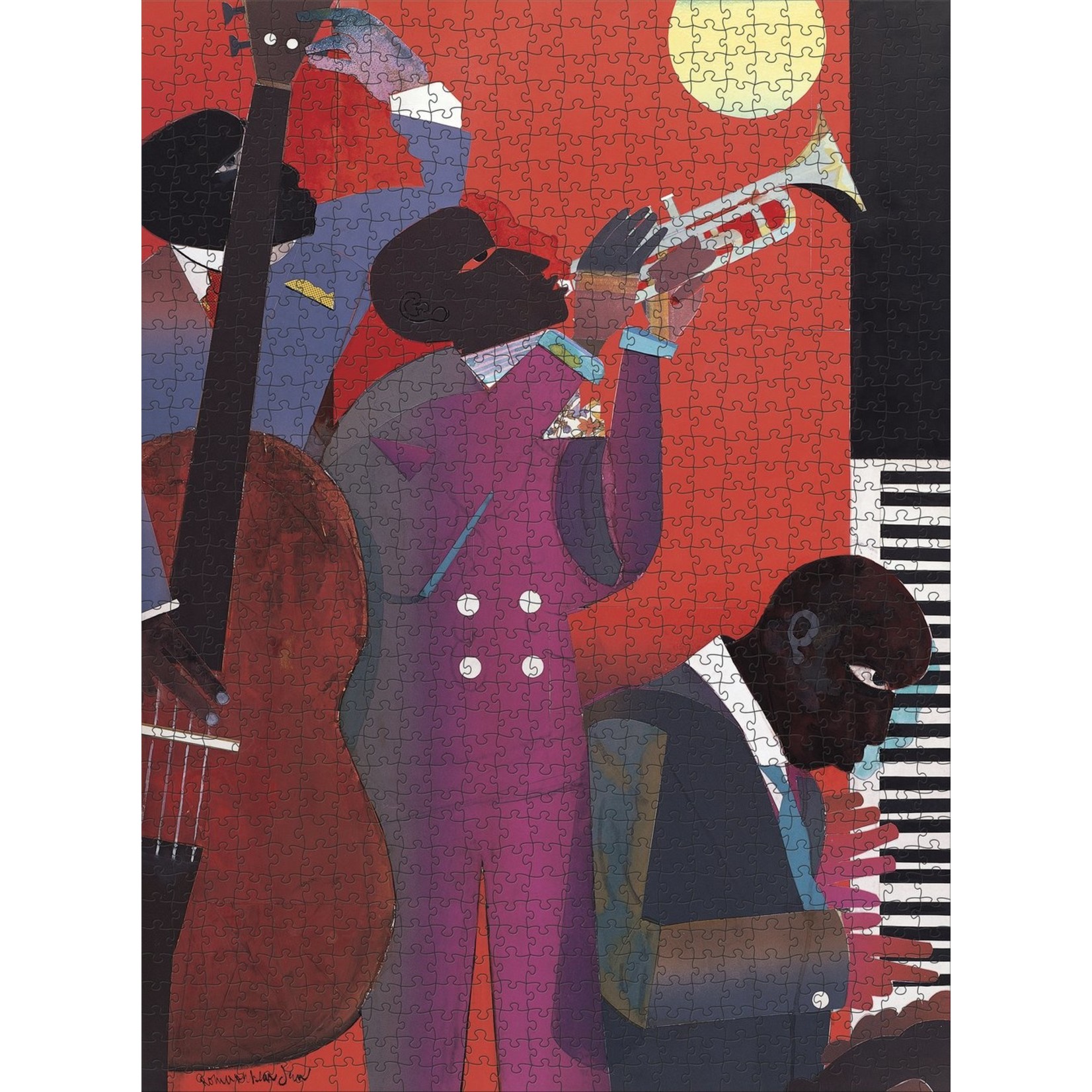 Pomegranate Up at Minton's by Romare Bearden, 1000-Piece Jigsaw Puzzle