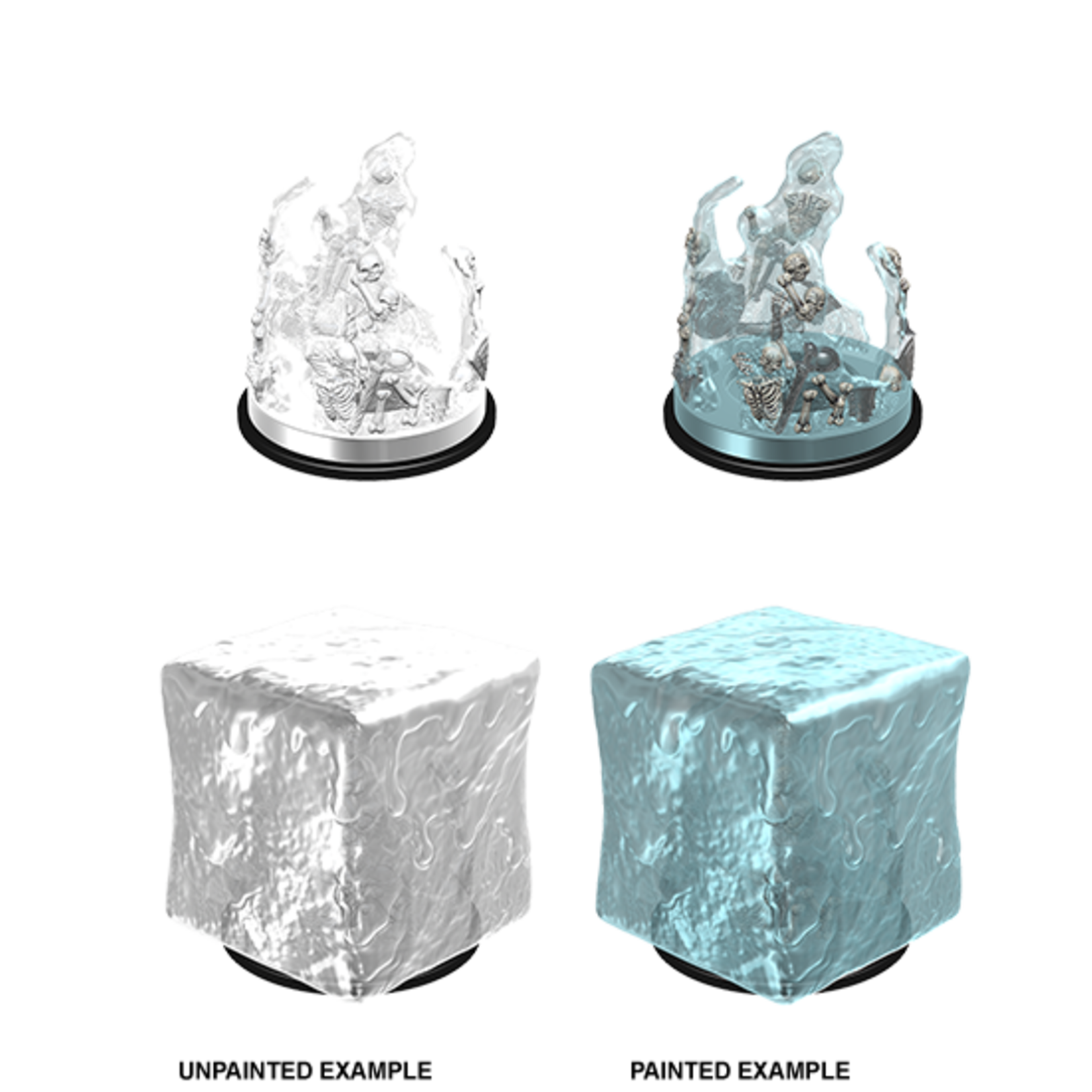 WizKids Dungeons & Dragons Miniatures: Gelatinous Cube (Wave 12.5 90196)