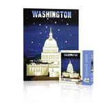 New York Puzzle Company Washington: The Capitol, 100-Piece Jigsaw Puzzle (Mini)