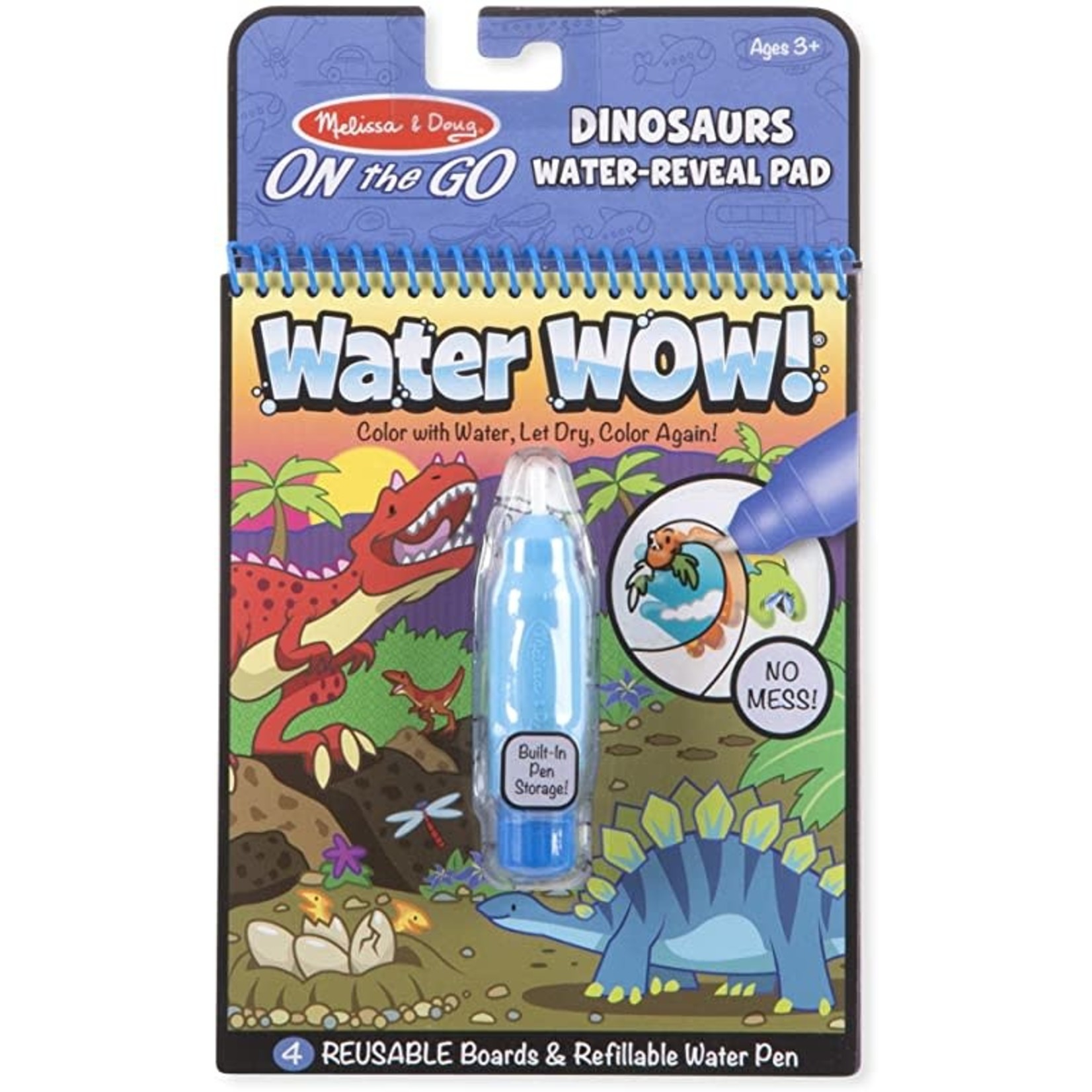 Melissa and Doug Water WOW! Dinosaurs (Water-Reveal Pad)