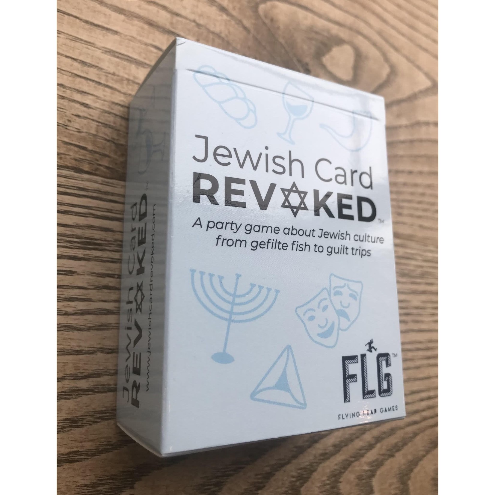 Flying Leap Games Jewish Card Revoked: A Party Game about Jewish Culture from Gefilte Fish to Guilt Trips