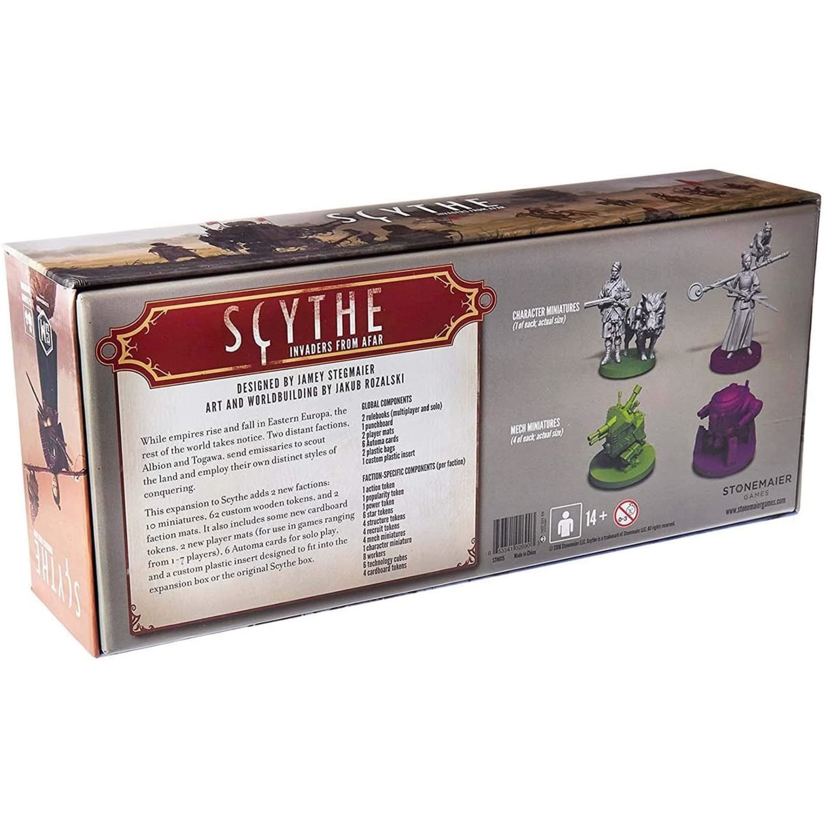 Scythe: Invaders from Afar Retail Edition Board Game Expansion