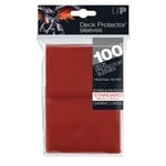 Ultra Pro Card Sleeve Solid Red (100) (Ultra Pro)