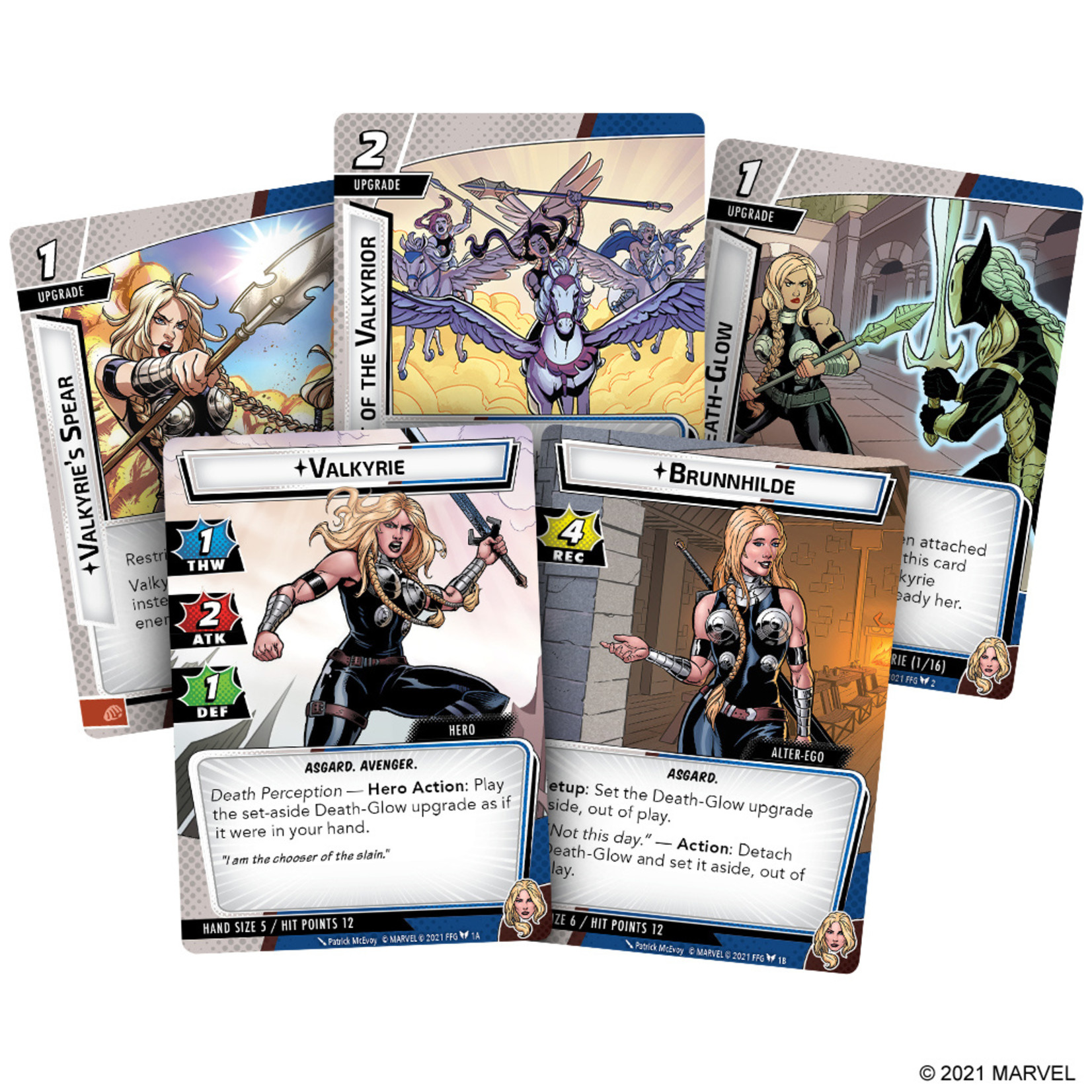 Fantasy Flight Games Marvel Champions LCG: Valkyrie Hero Pack (Expansion)