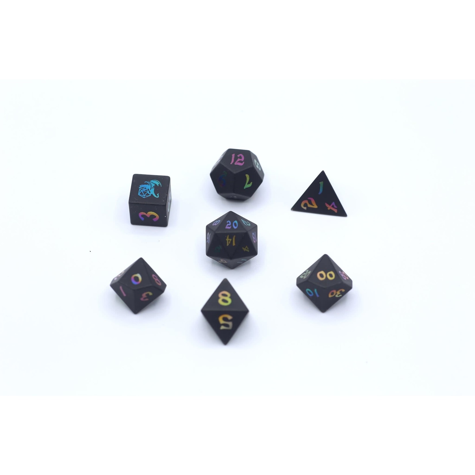 Hymgho Dice US Hymgho 7-Set Gemstone Black Magic