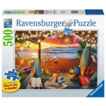 Ravensburger Beach Cabana, 500-Piece Jigsaw Puzzle