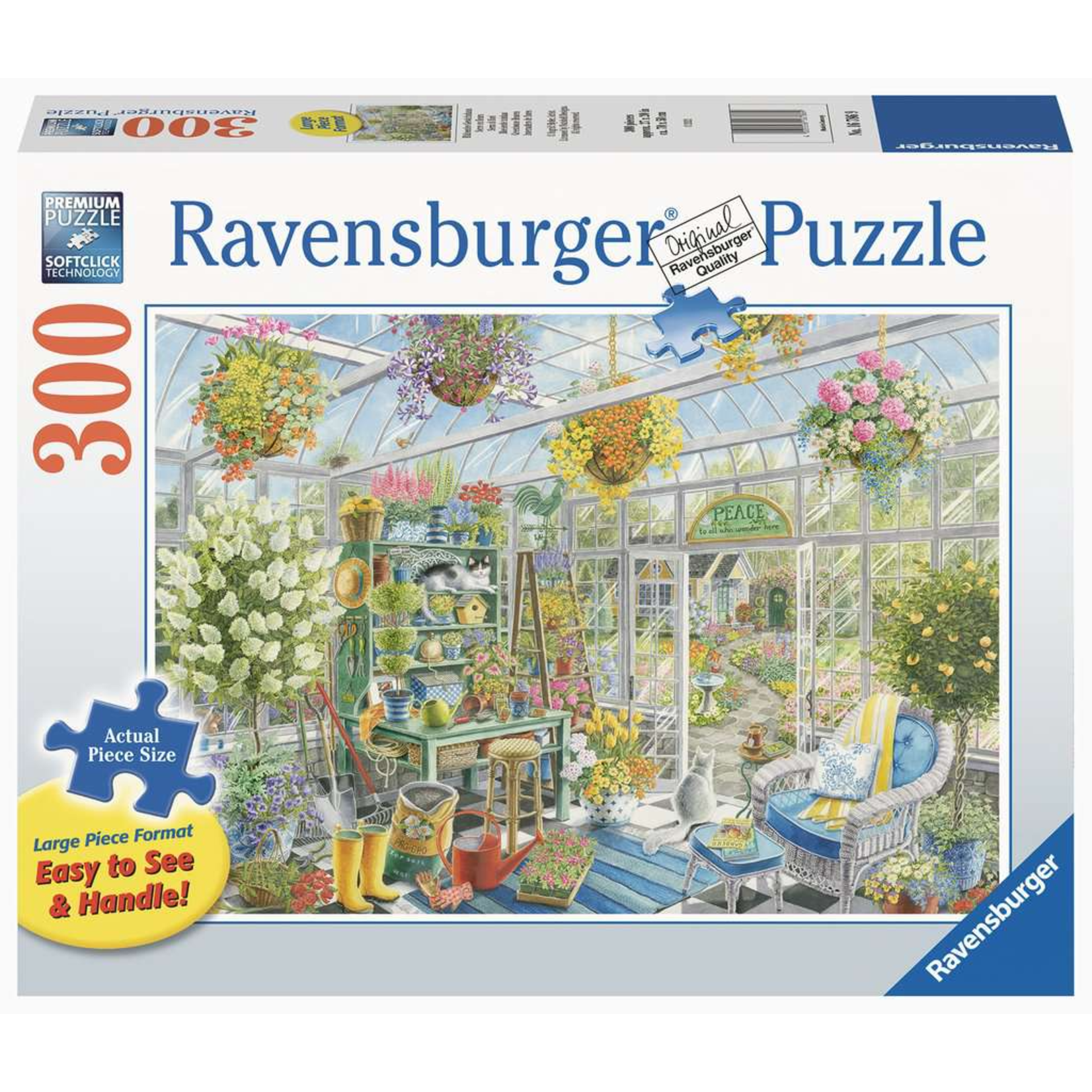 Ravensburger Greenhouse Heaven, 300-Piece Jigsaw Puzzle