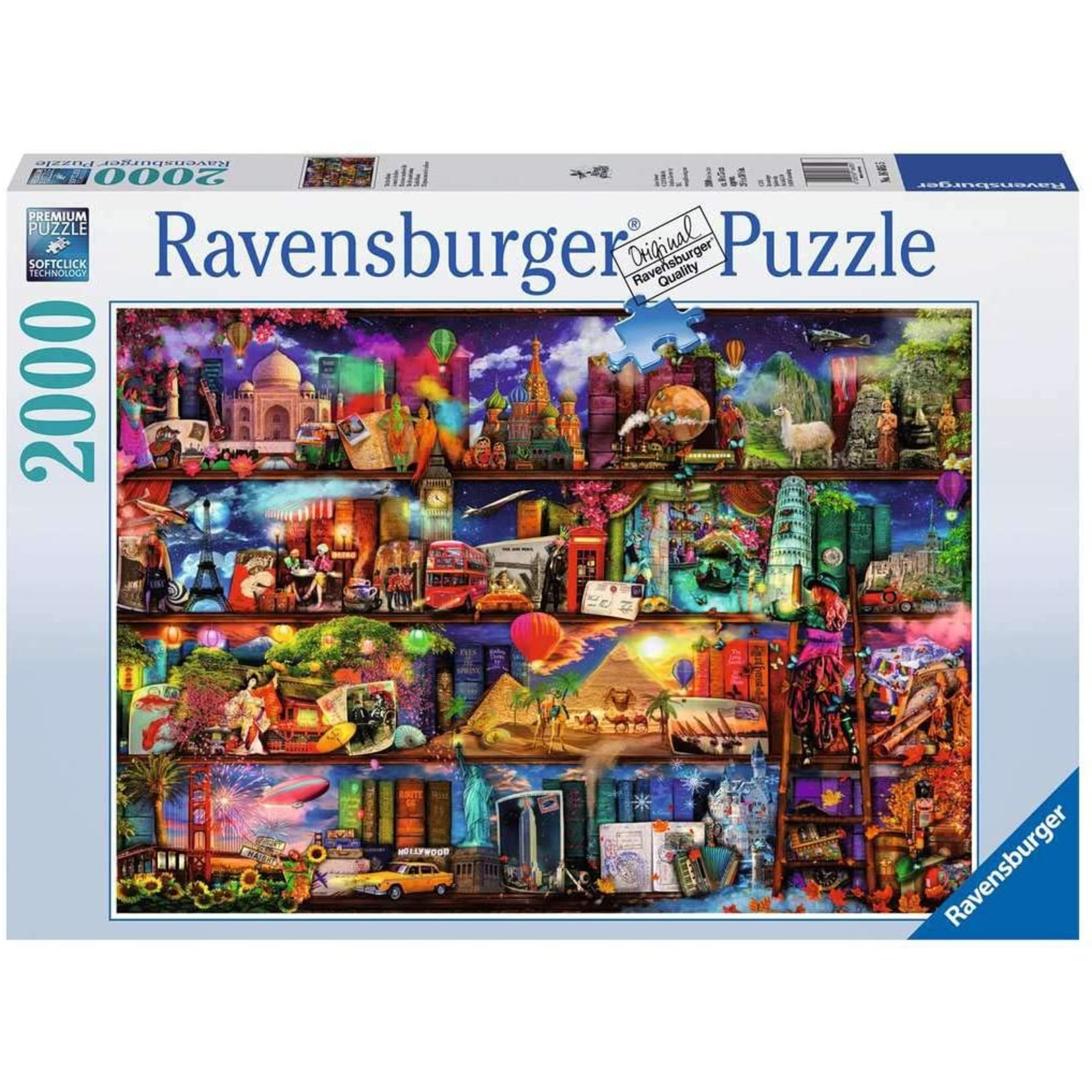 Ravensburger World of Books, 2000-Piece Jigsaw Puzzle