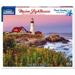 White Mountain Puzzles Maine Lighthouse, 1000-Piece Jigsaw Puzzle