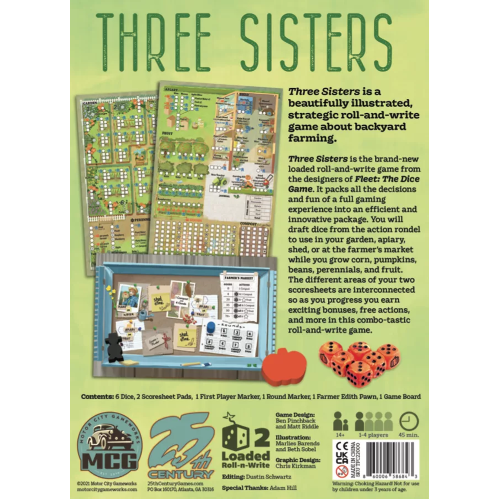 Motor City Gameworks Three Sisters