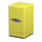 Ultra Pro Deck Box: Satin Tower by Ultra PRO (Lemon Yellow)