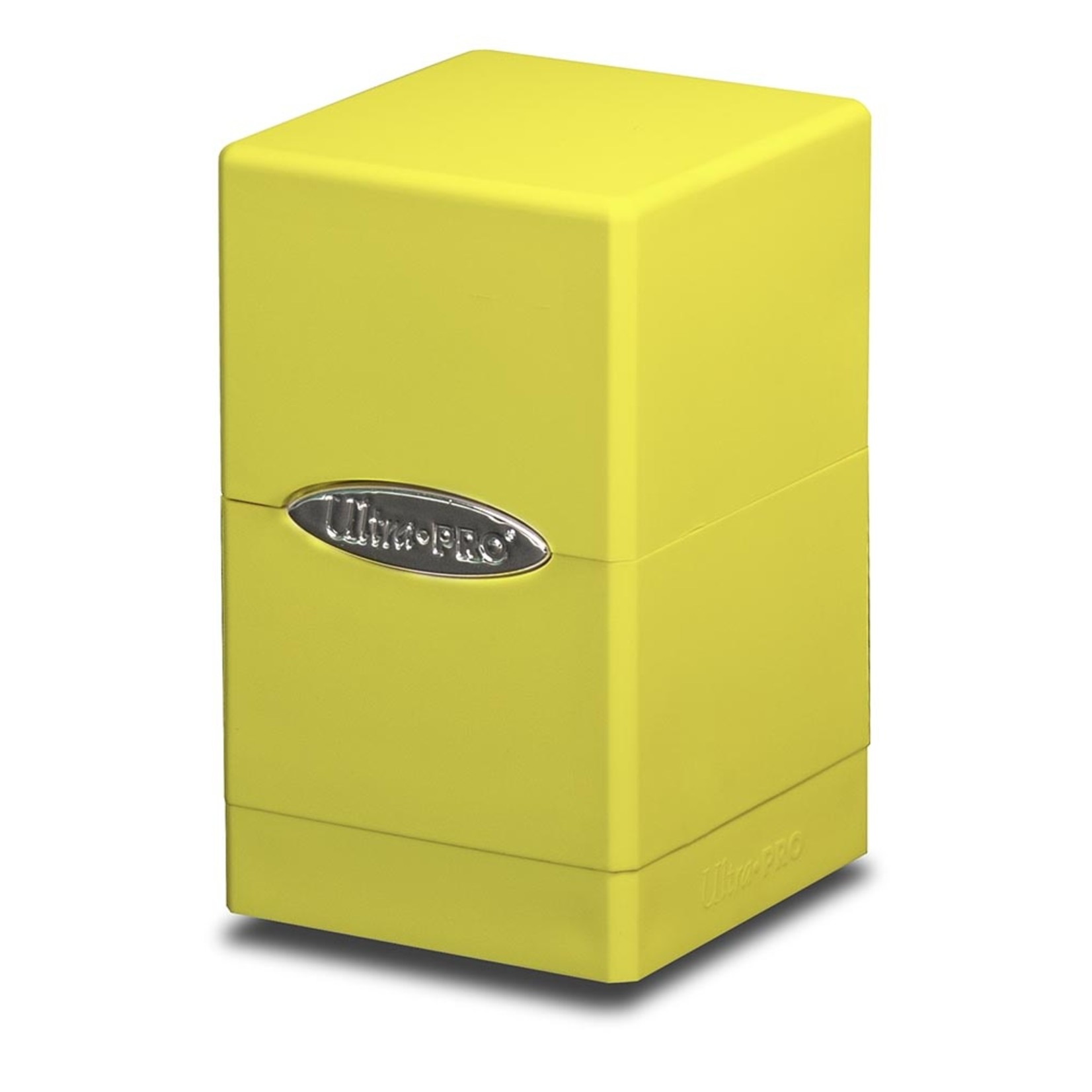 Ultra Pro Deck Box: Satin Tower by Ultra PRO (Lemon Yellow)
