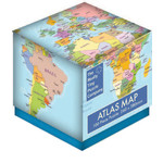 Parragon Atlas Map, 100-Piece Cube Jigsaw Puzzle