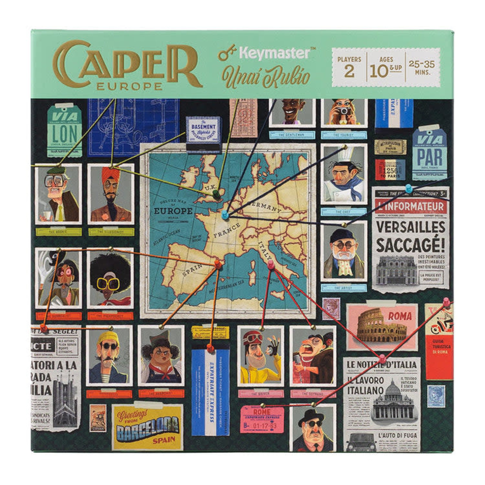 Keymaster Games Caper: Europe (Retail Edition)