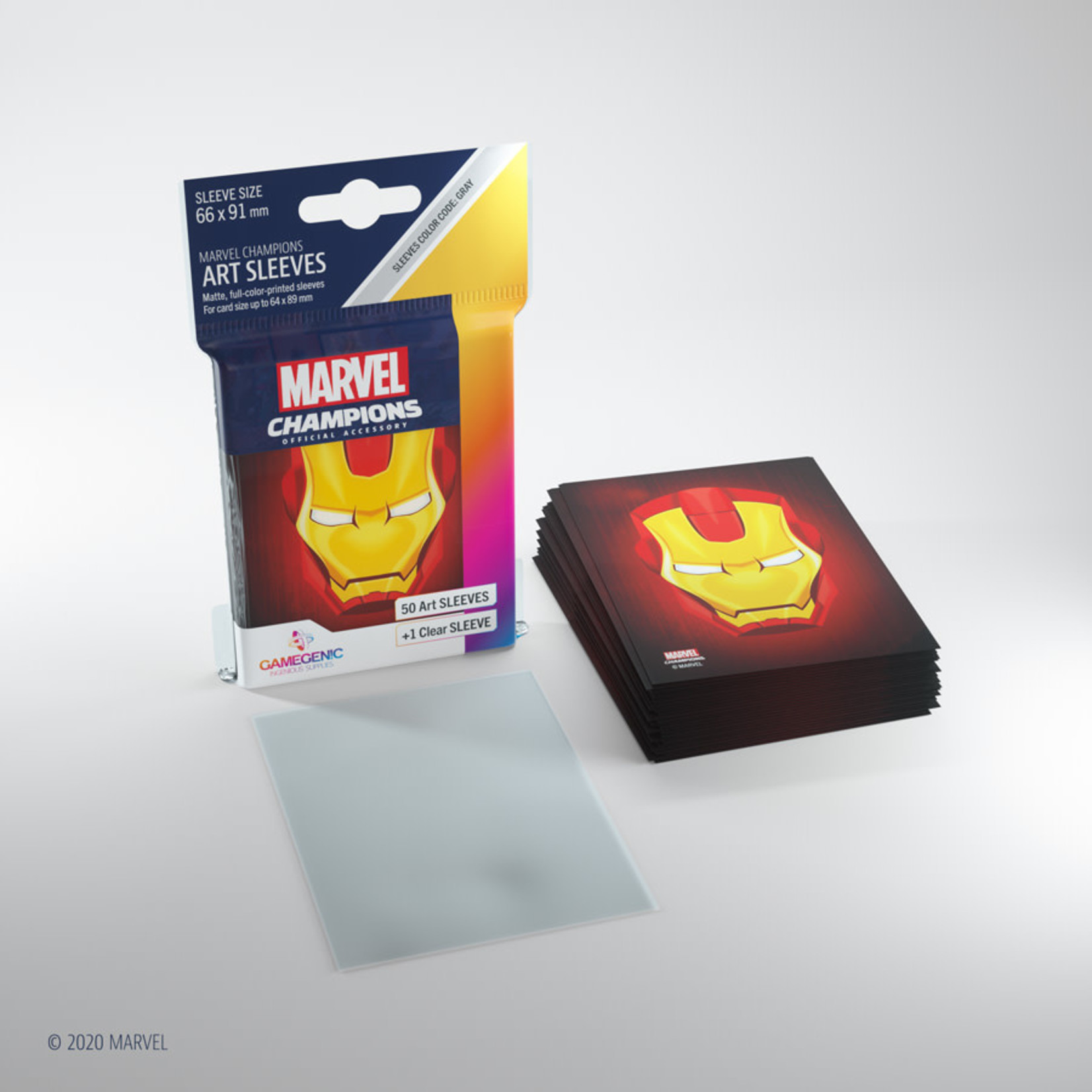 Gamegenic Card Sleeves: Marvel, Standard (Iron Man)