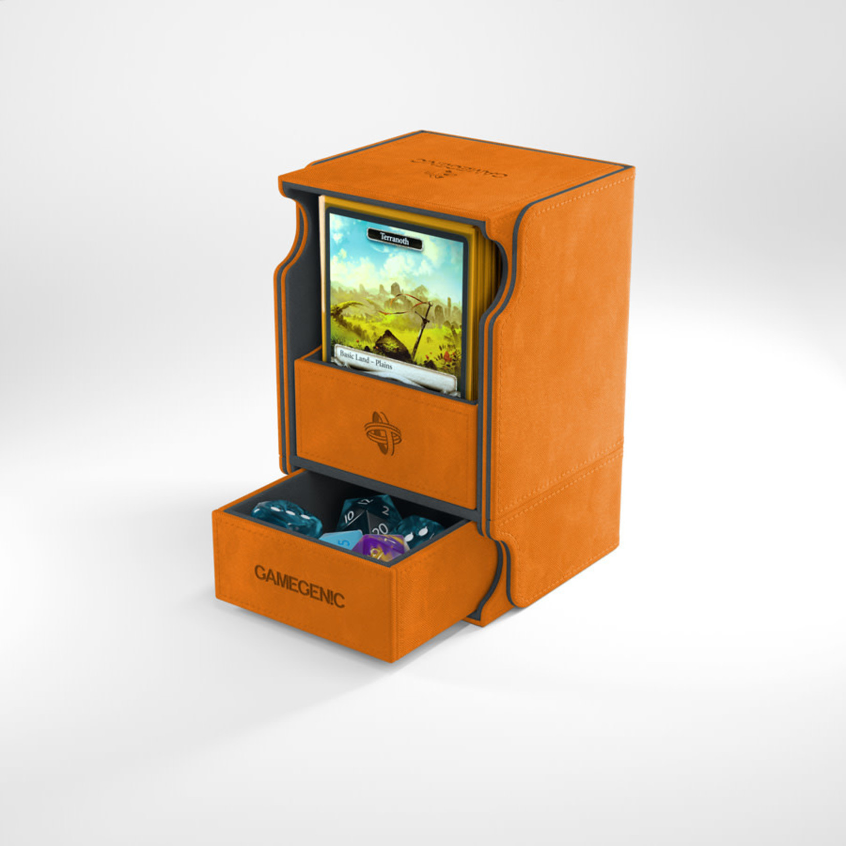 Gamegenic Deck Box: Watchtower 100+ (Orange)