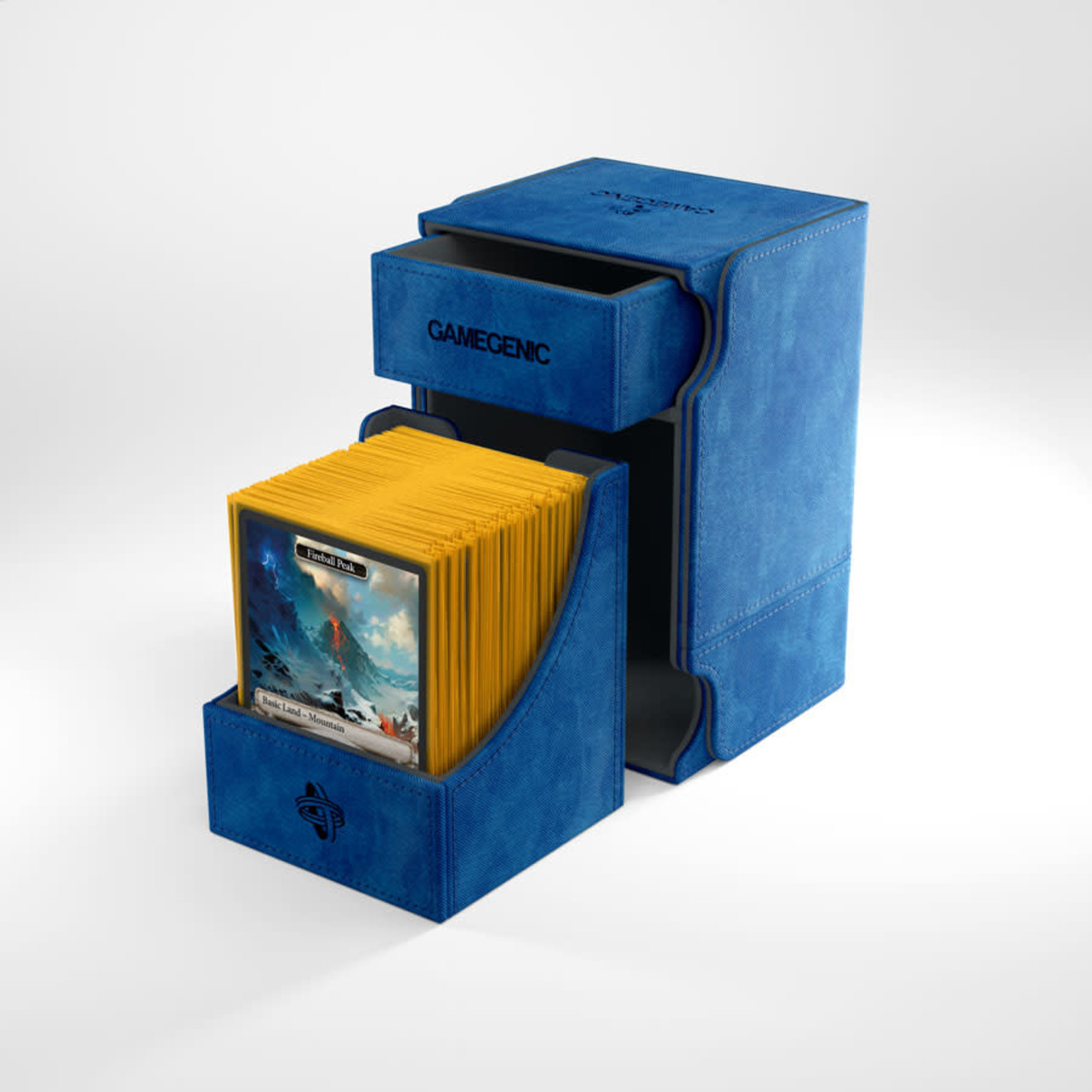 Gamegenic Deck Box: Watchtower 100+ (Blue)