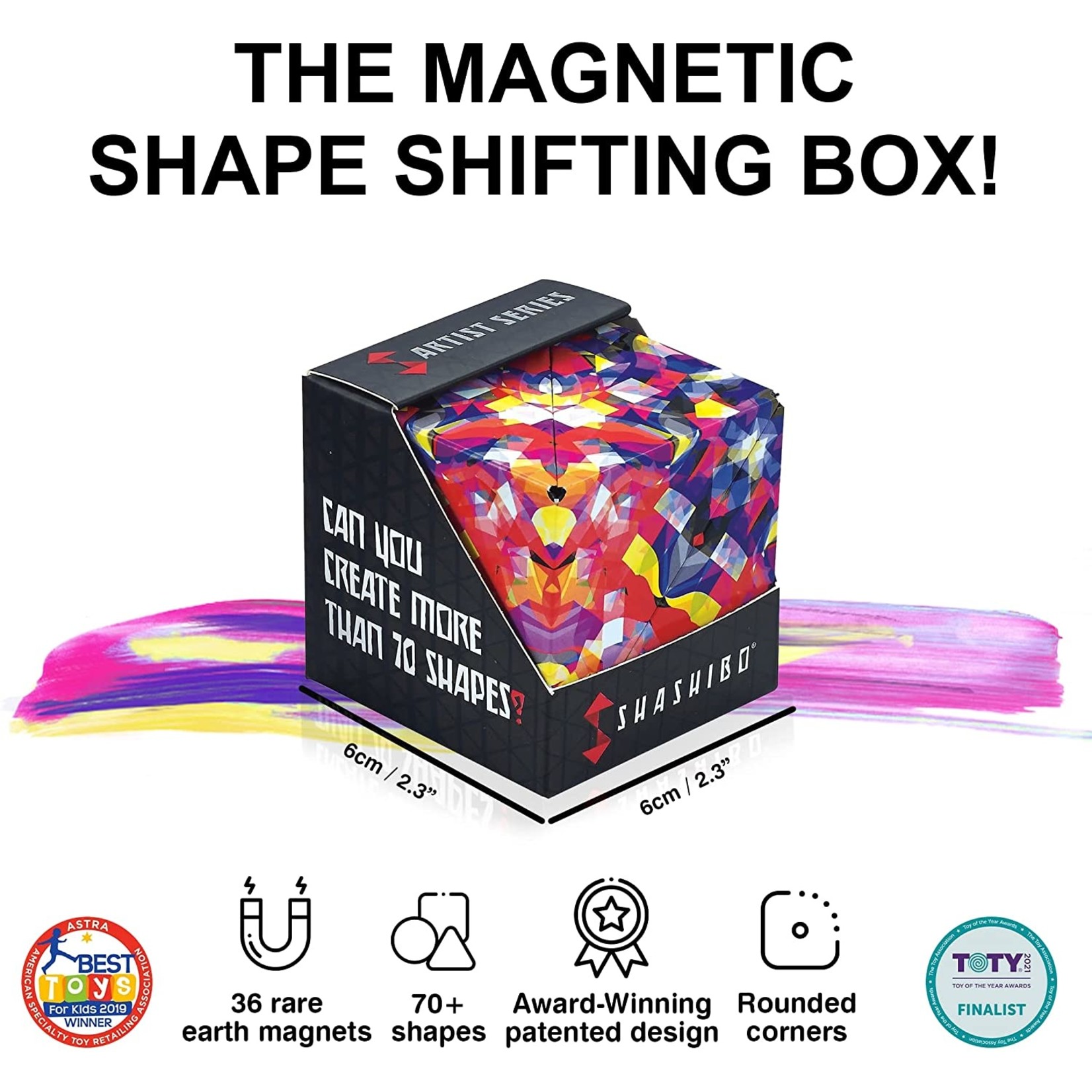 Fun in Motion Toys Shashibo Confetti (Artist Series)