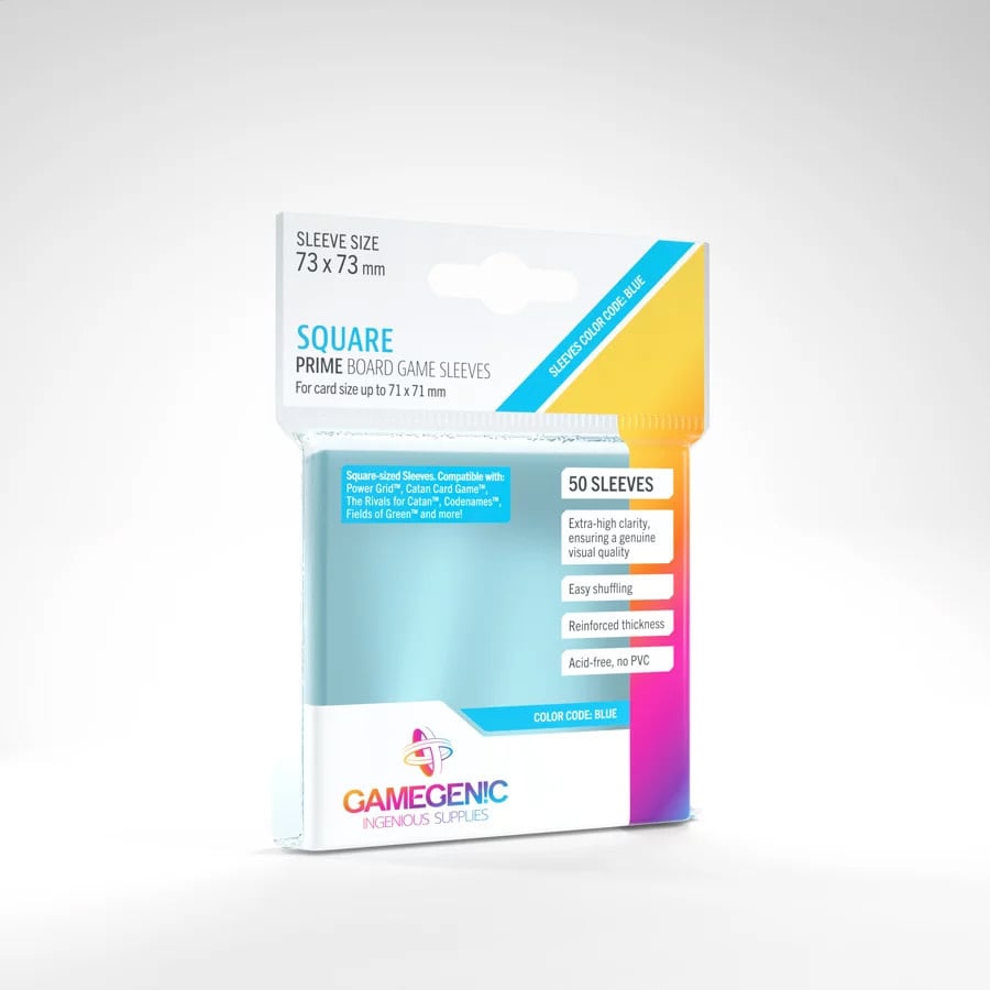 courtisans card sleeves Gamegenic Square (Prime) free of acid and PVC Courtisans