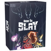 Here to Slay, Here to Slay is a competitive role-playing fantasy strategy  card game that's all about assembling a party of Heroes and slaying  monsters (and sometimes, By Recess Games