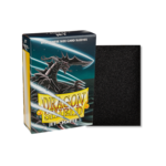 Dragon Shield Card Sleeves: Small, Matte Jet (60 Count)