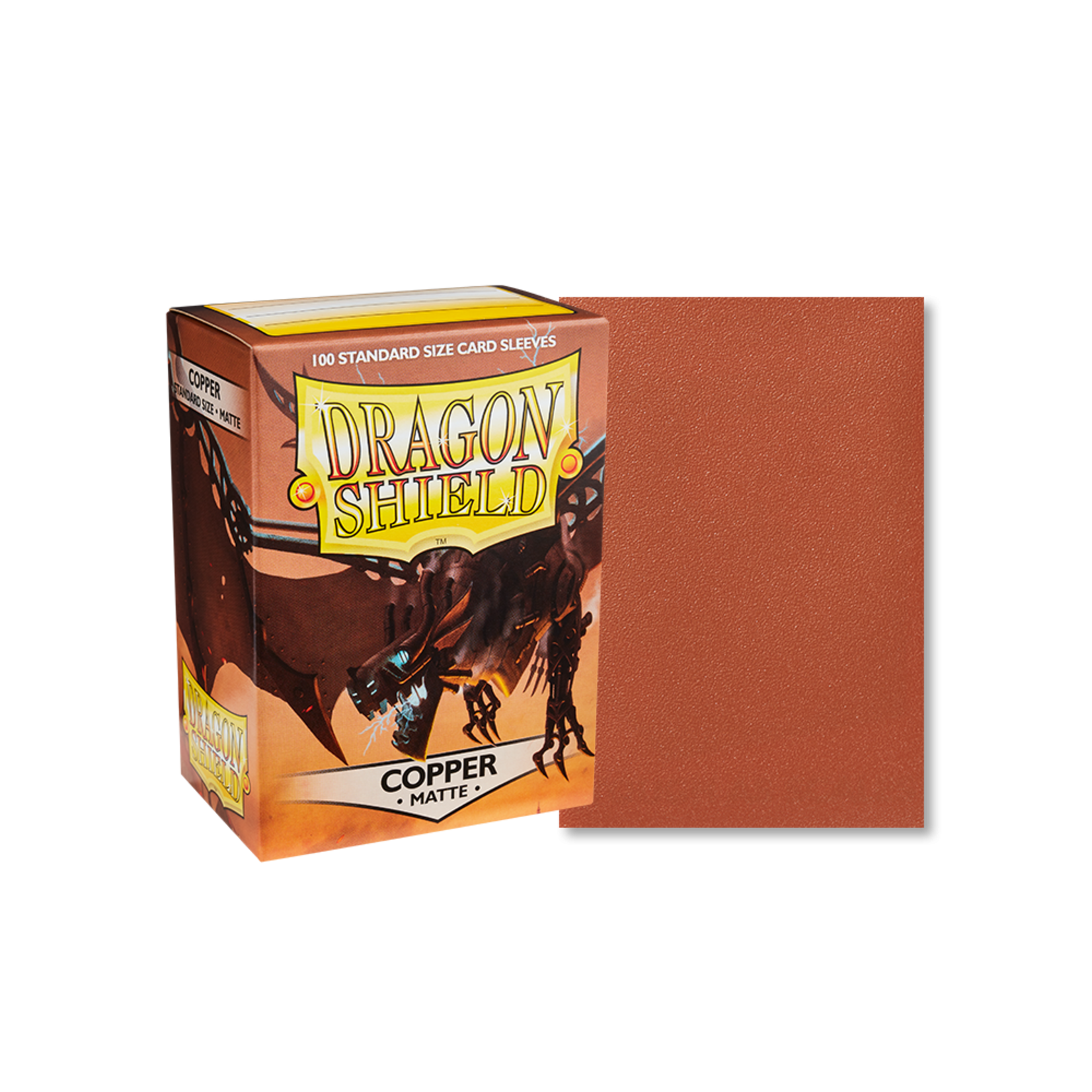 Dragon Shield Card Sleeves: Matte Copper (100 Count)