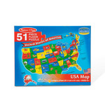 Melissa and Doug U.S.A. (United States) Map  – 51-Piece Giant Floor Jigsaw Puzzle