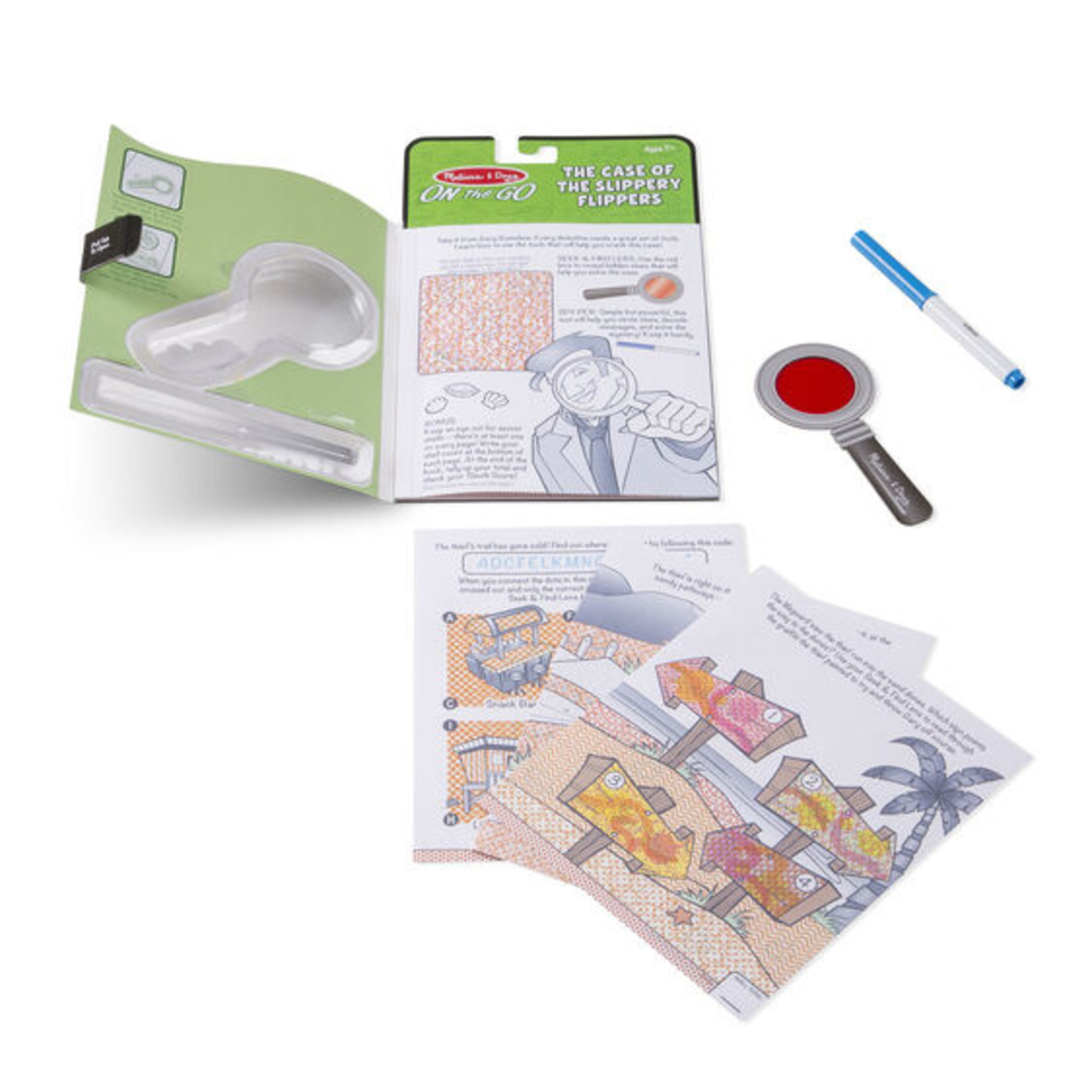 Melissa and Doug Secret Decoder: The Case of the Slippery Flippers