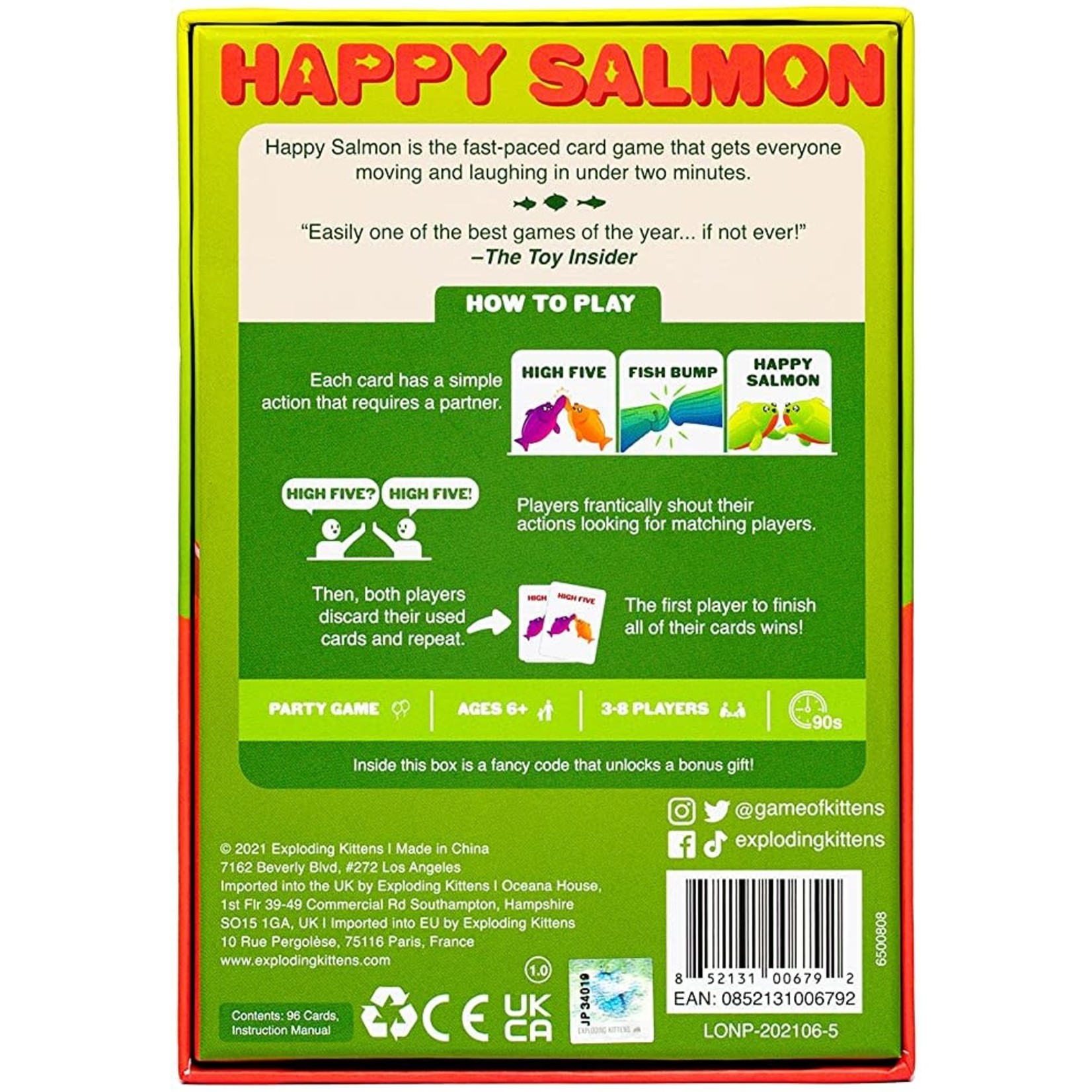 Exploding Kittens Happy Salmon