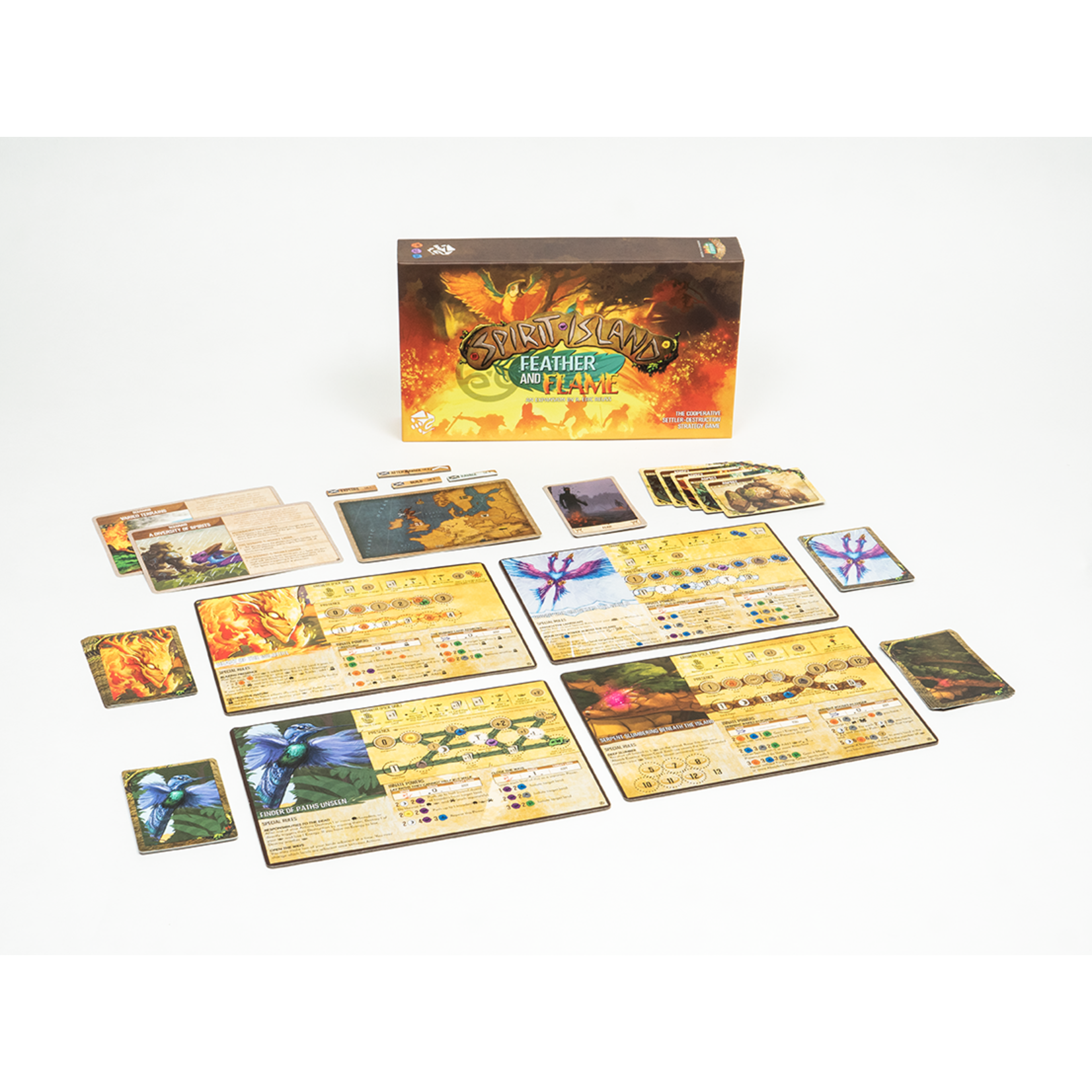 Greater Than Games Spirit Island: Feather & Flame (Expansion)