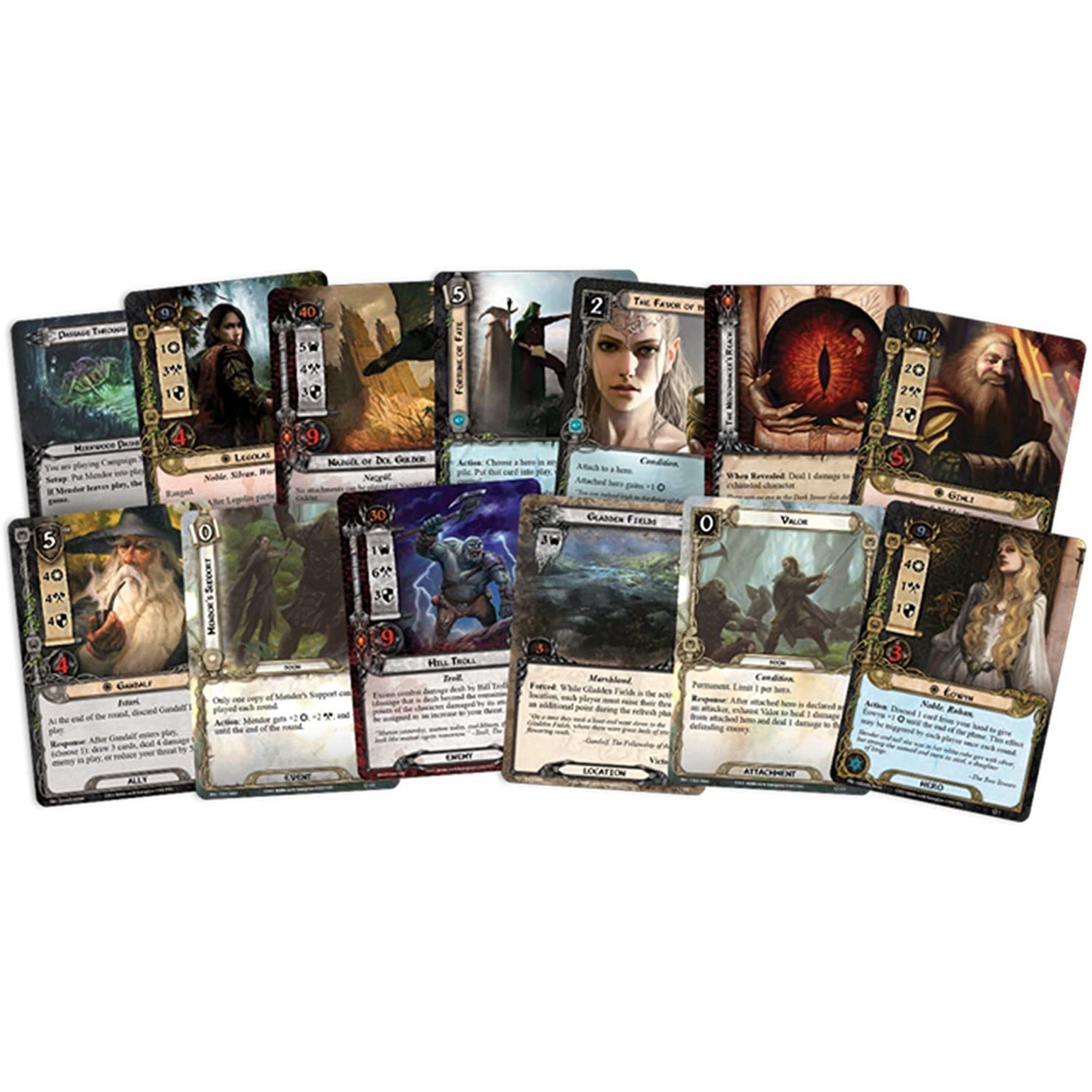 Fantasy Flight Games Lord of the Rings LCG: Revised Core Set