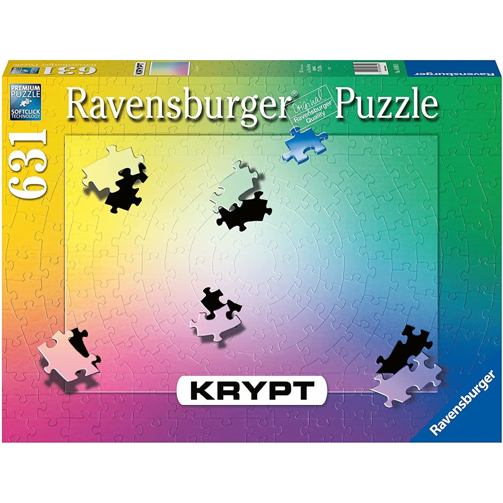 Ravensburger Krypt Gradient, 631-Piece Jigsaw Puzzle