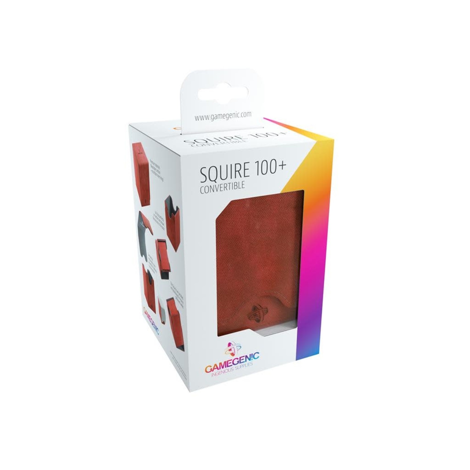 Gamegenic Deck Box: Squire 100+ (Red)