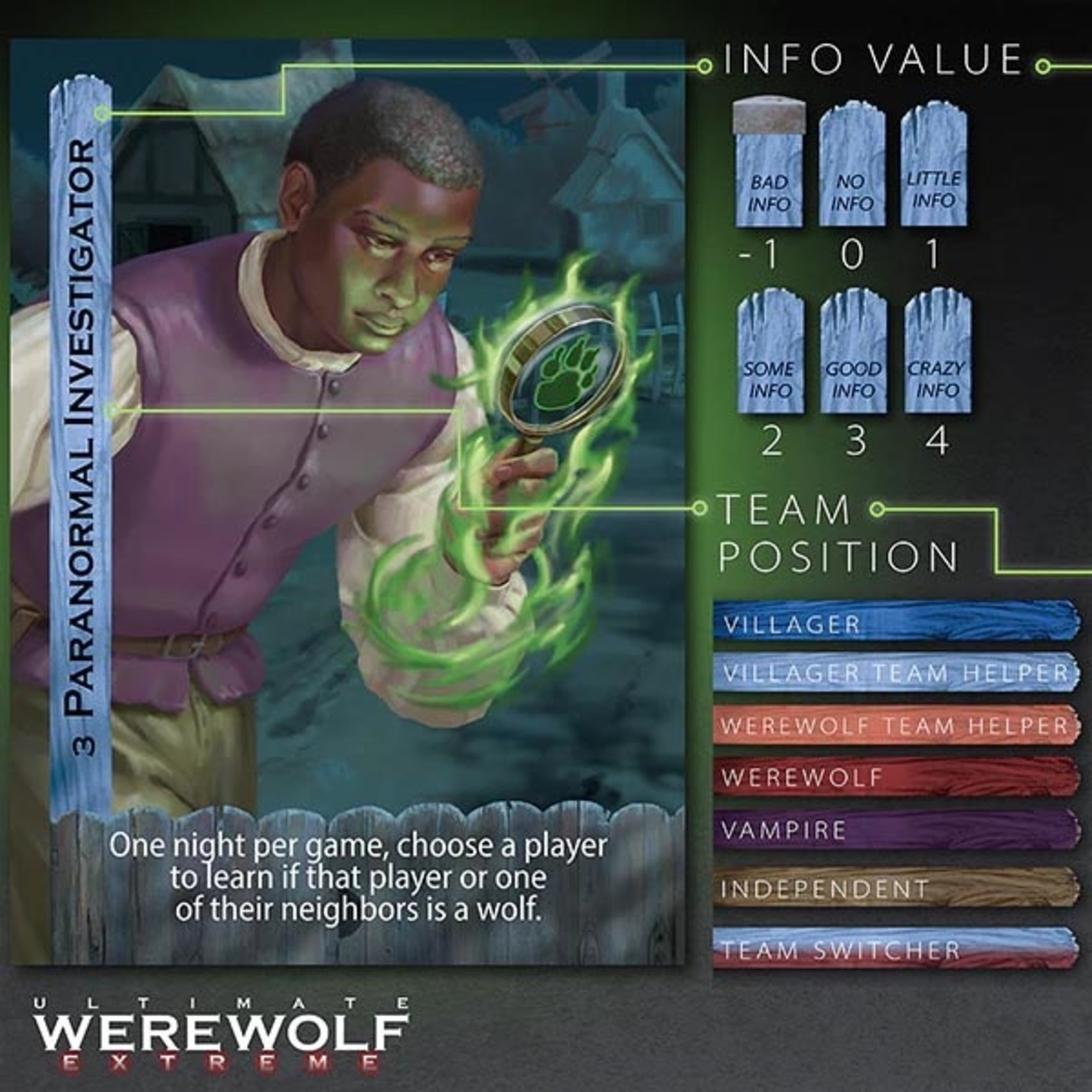 BEZIER GAMES ONE NIGHT ULTIMATE WEREWOLF GAME