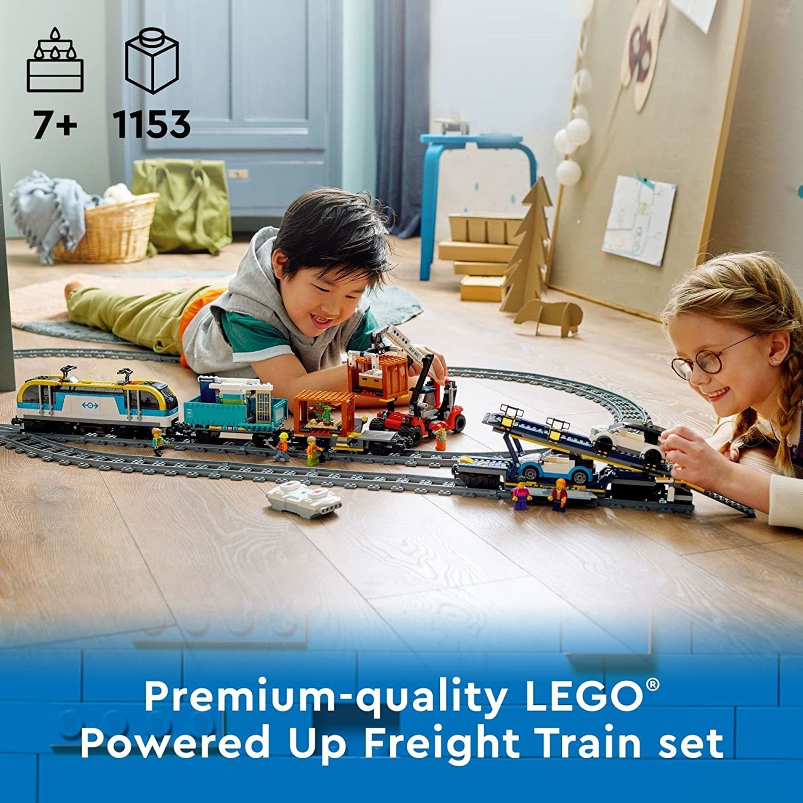 LEGO City Freight Train - Labyrinth Games & Puzzles